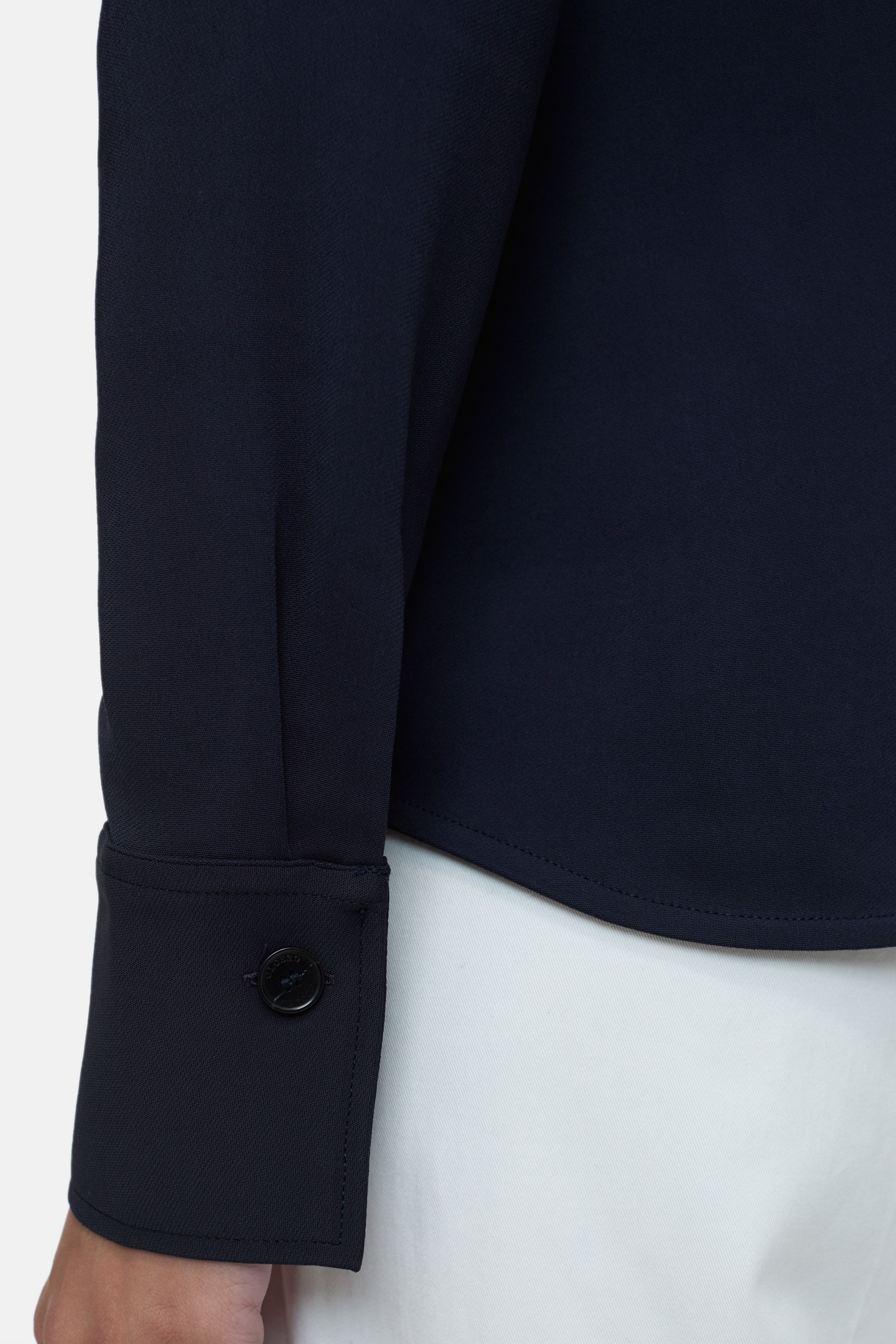 SLIM BLOUSE SHIRT DARK NIGHT 4