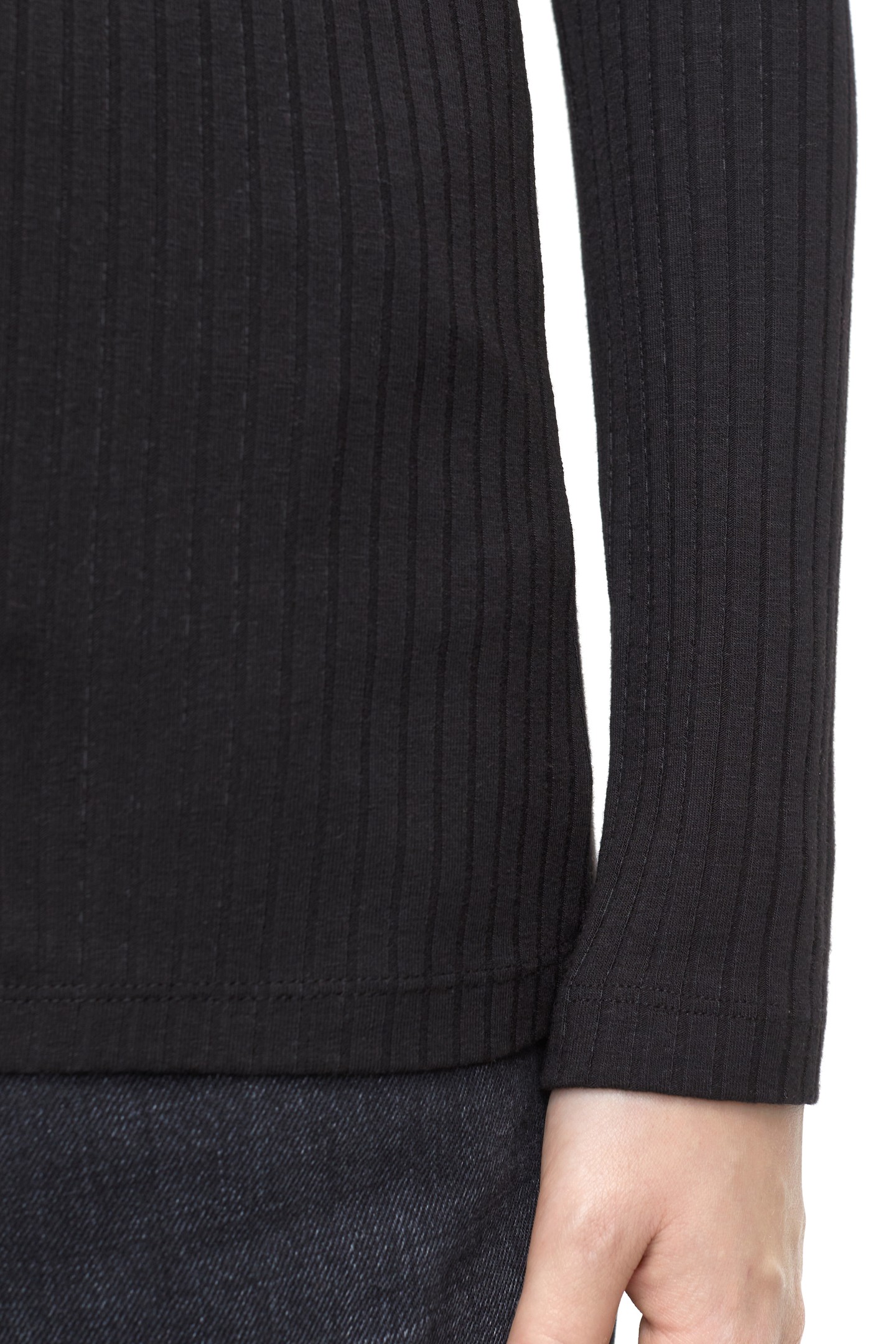 SHIRT LONGSLEEVE T-SHIRTS BLACK 5