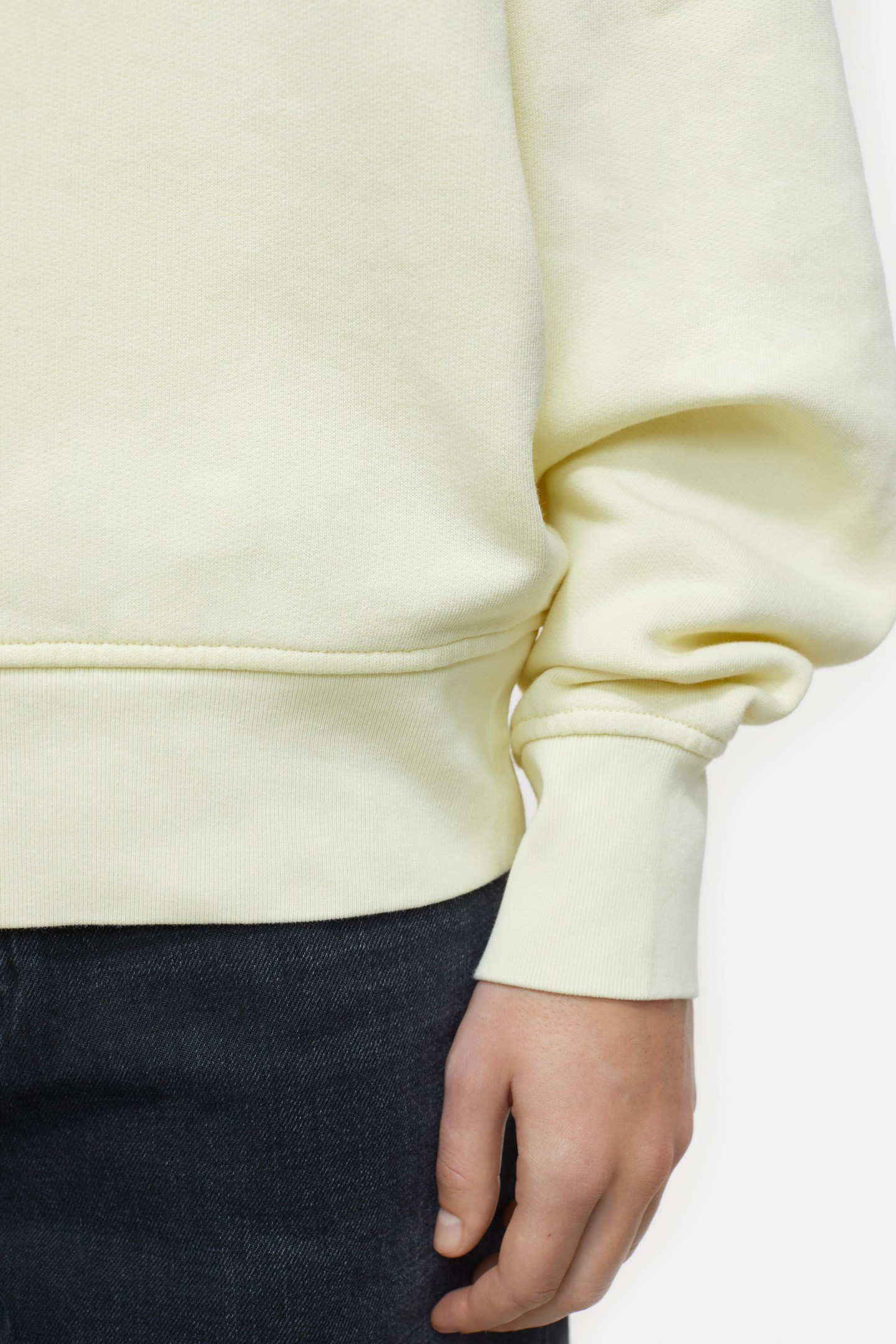 BASIC CREWNECK T-SHIRTS VANILLA 5