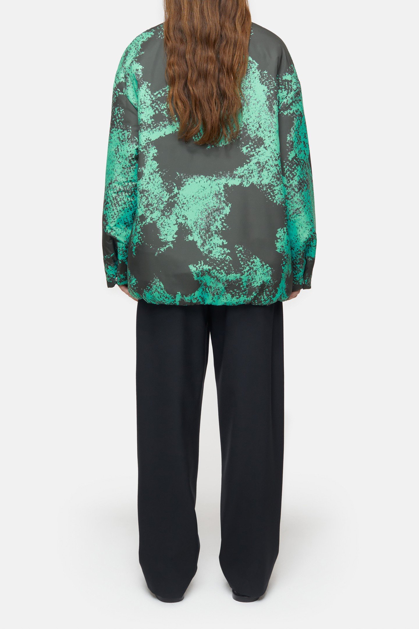 BOMBER JACKET GREEN WEED 3