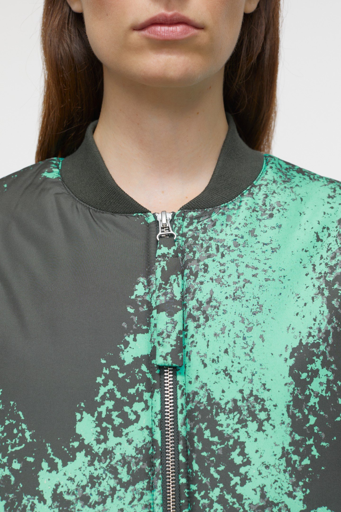 BOMBER JACKET GREEN WEED 6