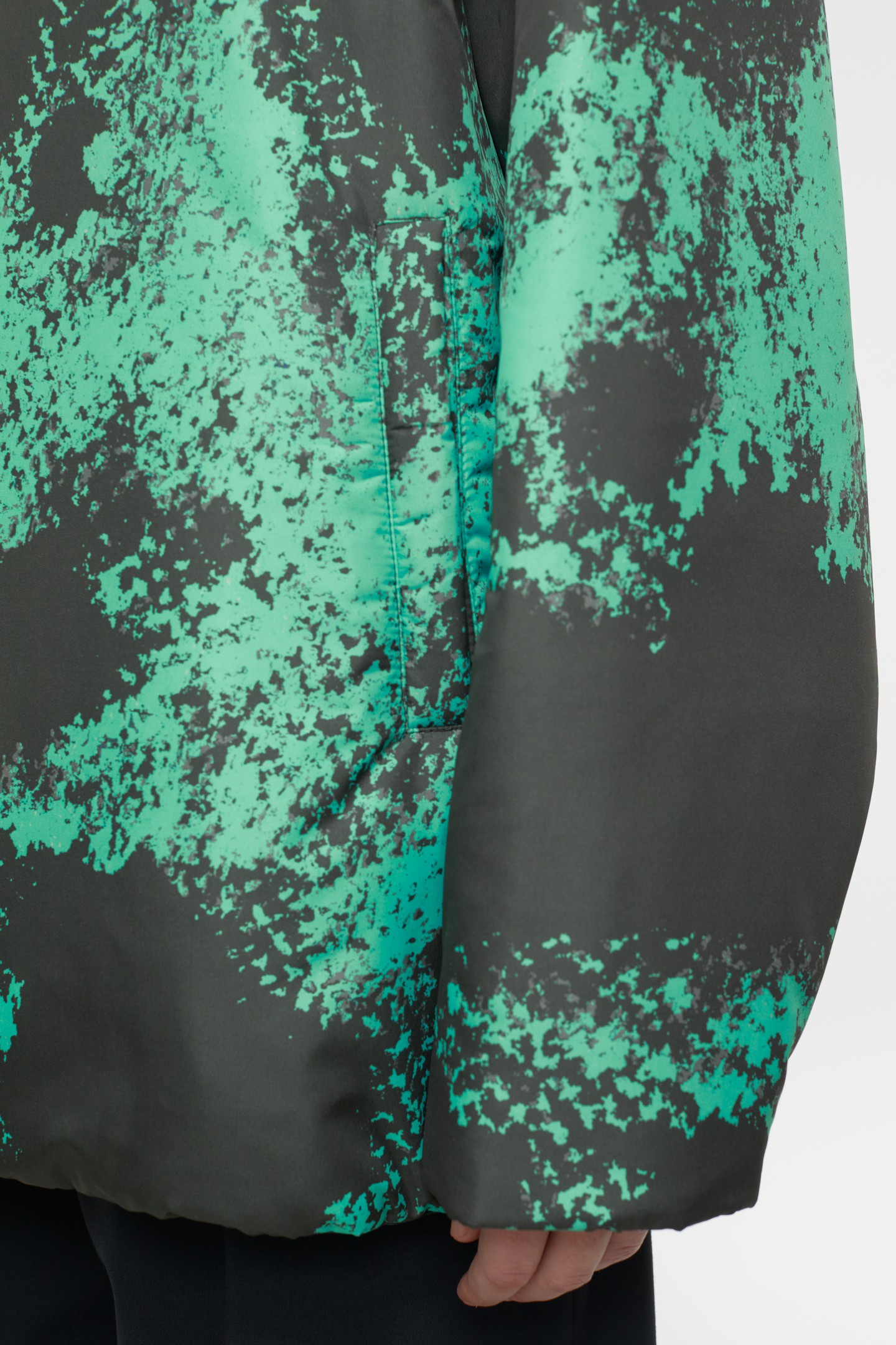 BOMBER JACKET GREEN WEED 7