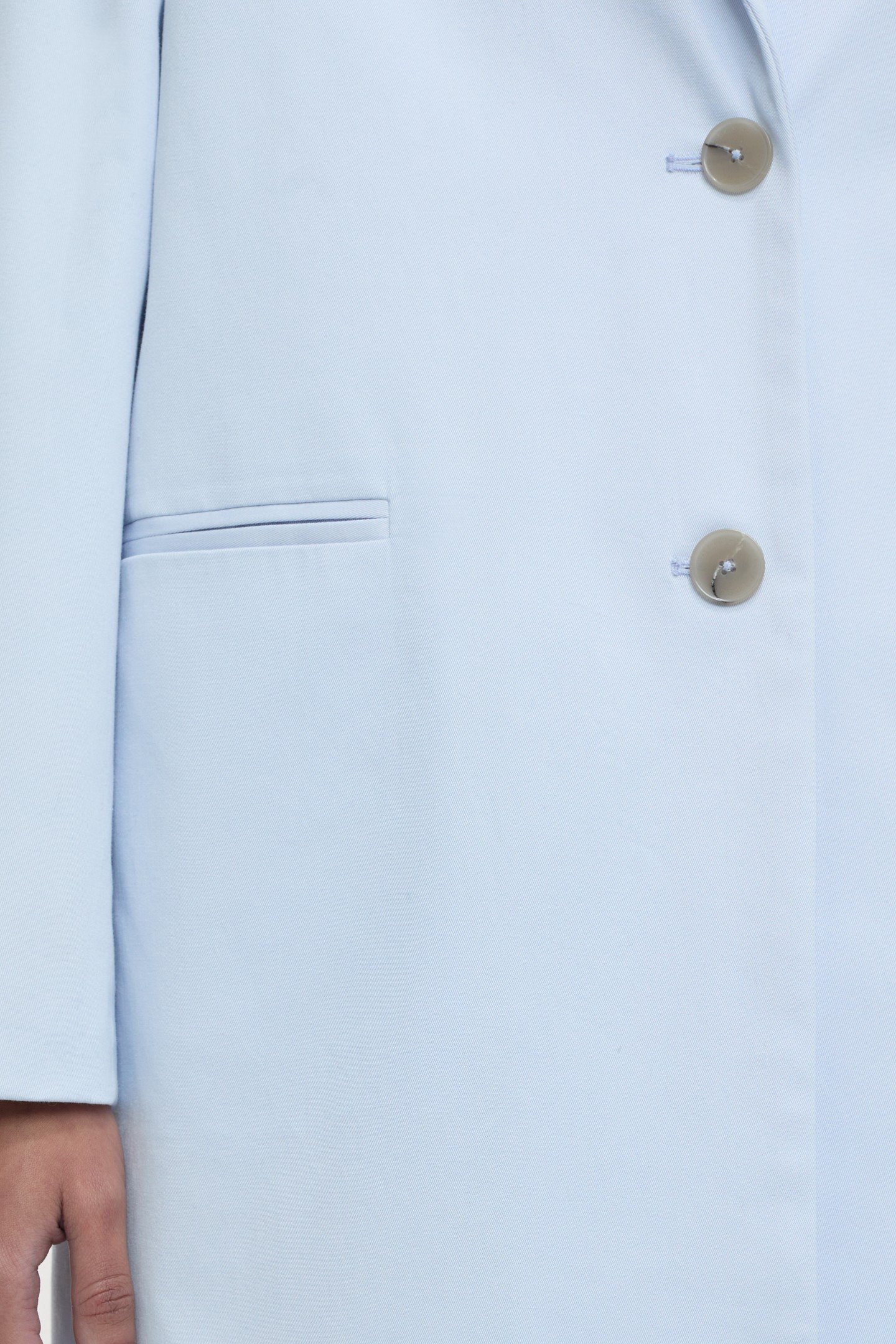 COAT JACKET SOFT BLUE 5