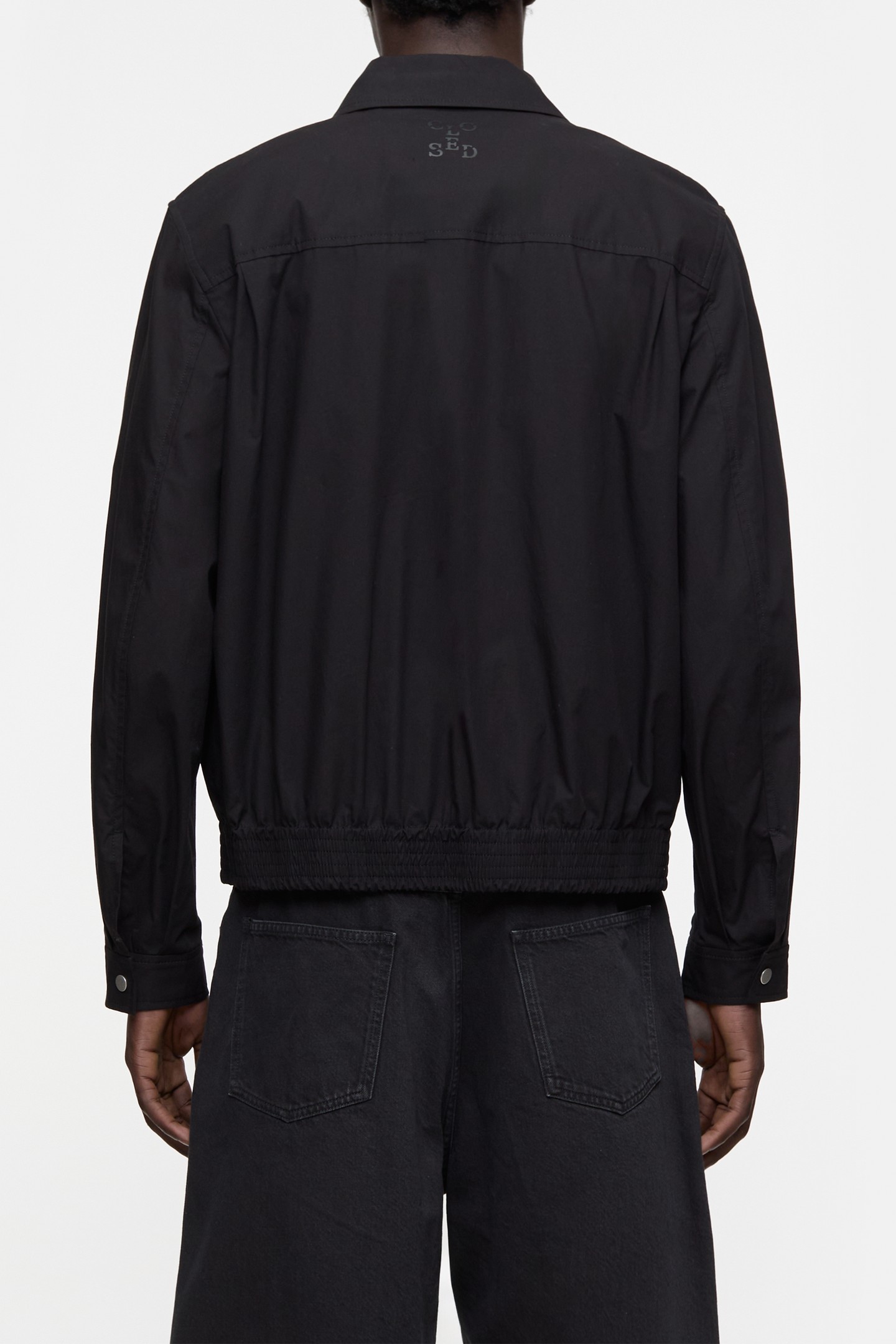 SHORT BLOUSON BLACK 3