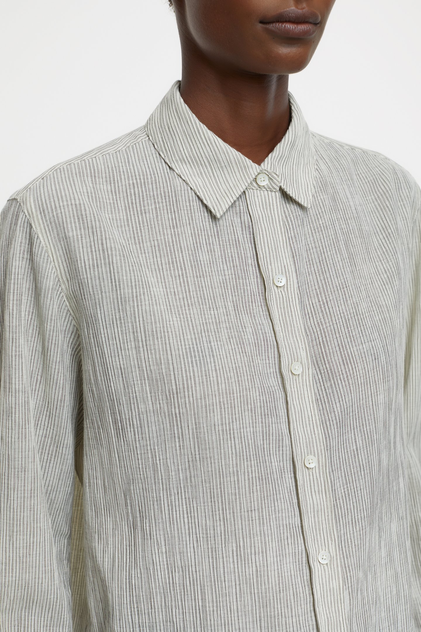 LONG SLEEVE SHIRT & BLOUSES IVORY 5