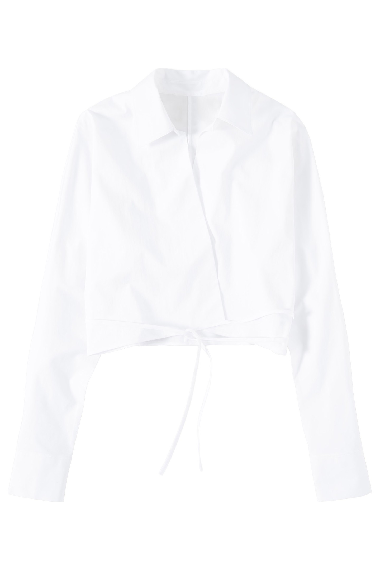 WRAP SHIRT & BLOUSES WHITE 3