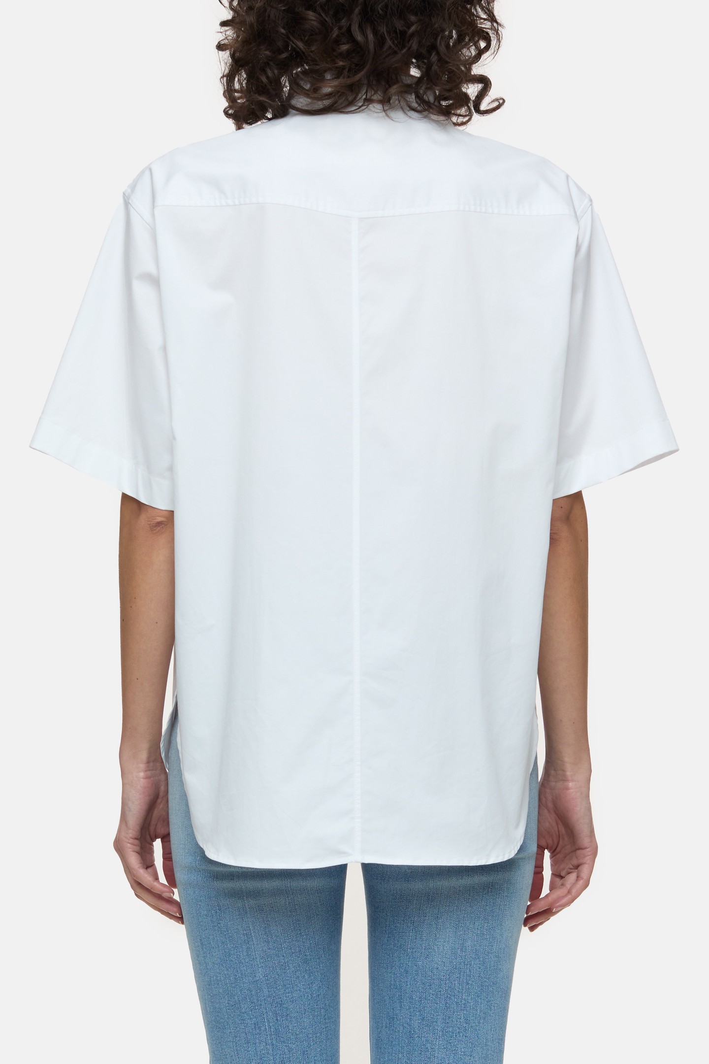 SHORT SLEEVE SHIRT & BLOUSES WHITE 3