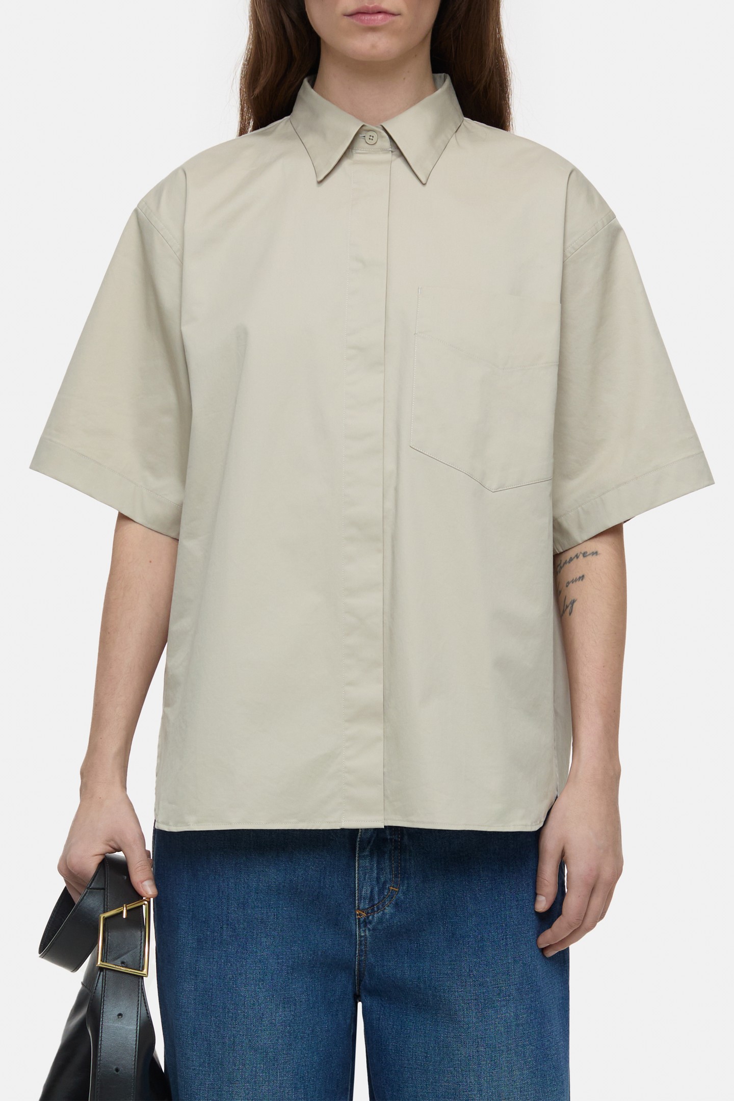 SHORT SLEEVE SHIRT & BLOUSES WASHED SHORE 2