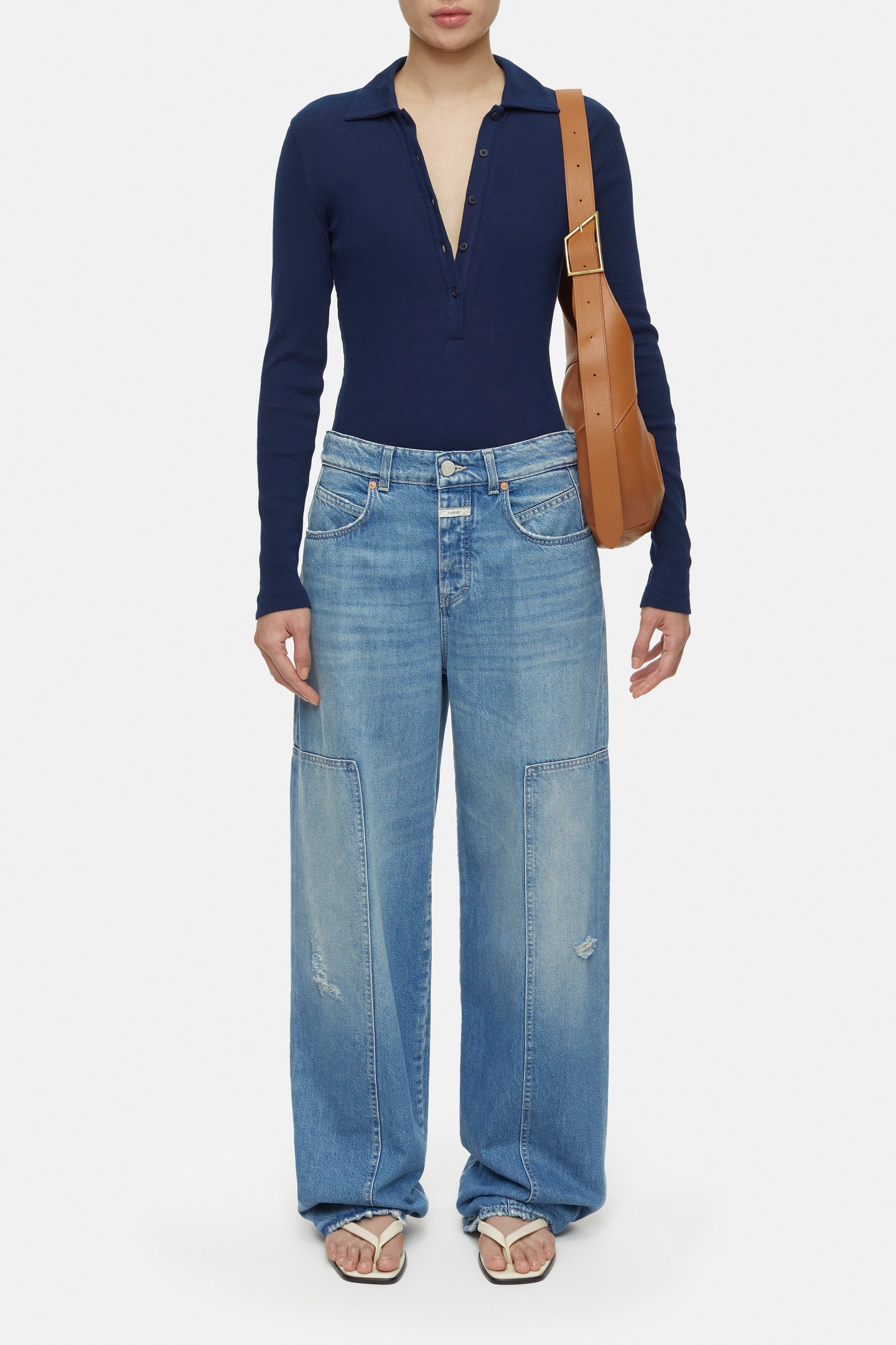 POLO LONGSLEEVE T-SHIRTS SPACE BLUE 2