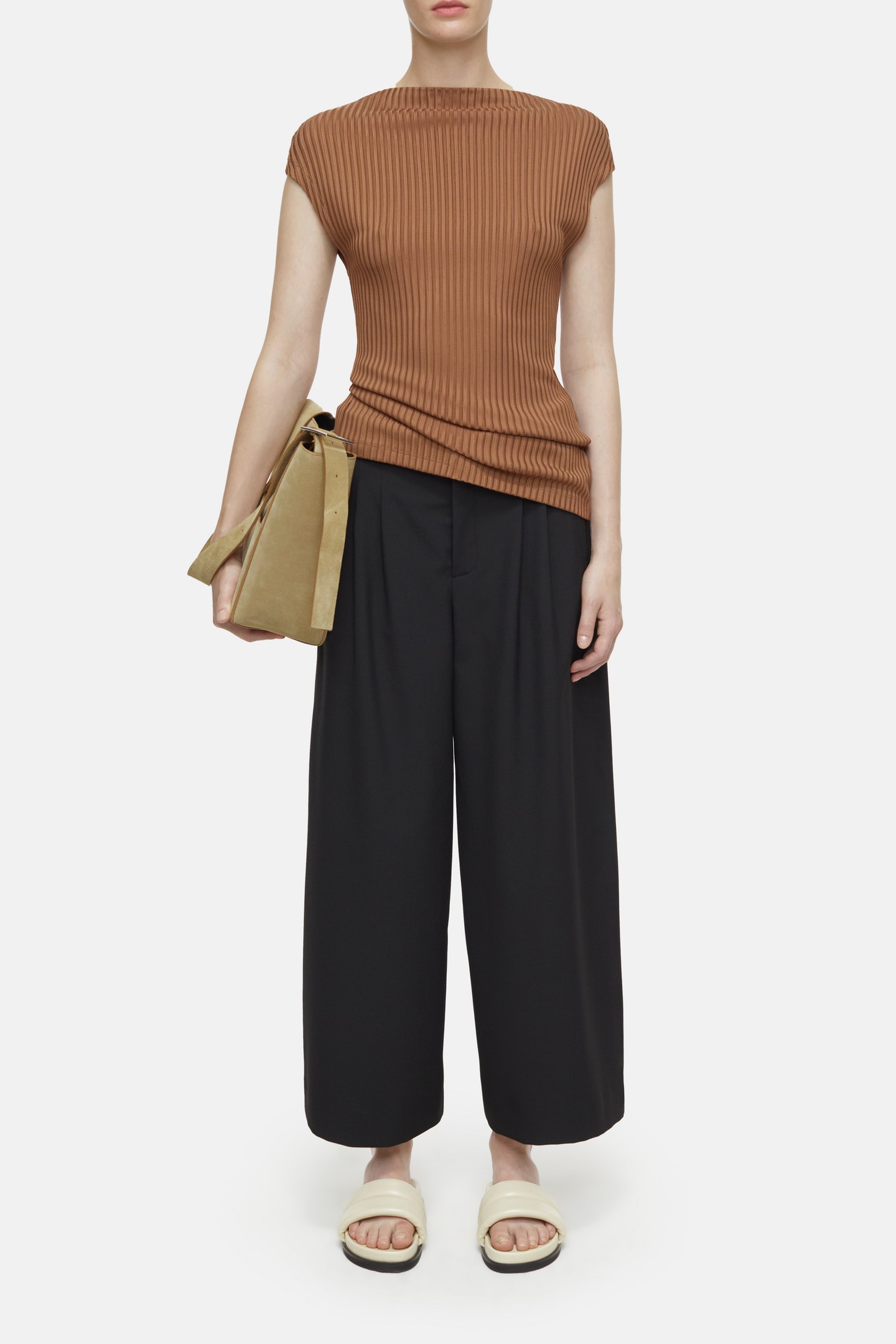 STRAIGHT NECK CAP SLEEVE T-SHIRTS ARABICA ESPRESSO 2