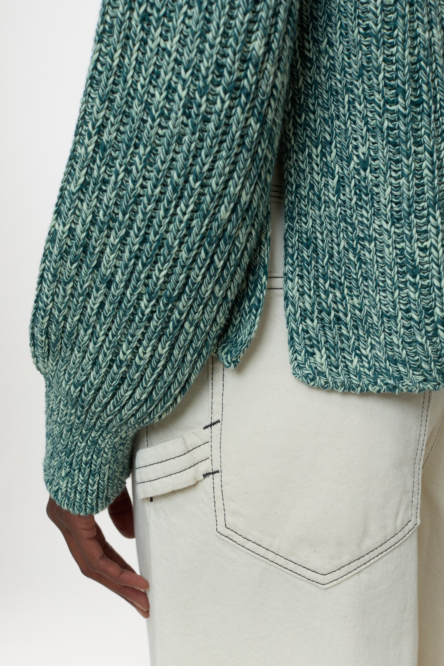 CREW NECK LONG SLEEVE KNITS MIDNIGHT LAKE 4