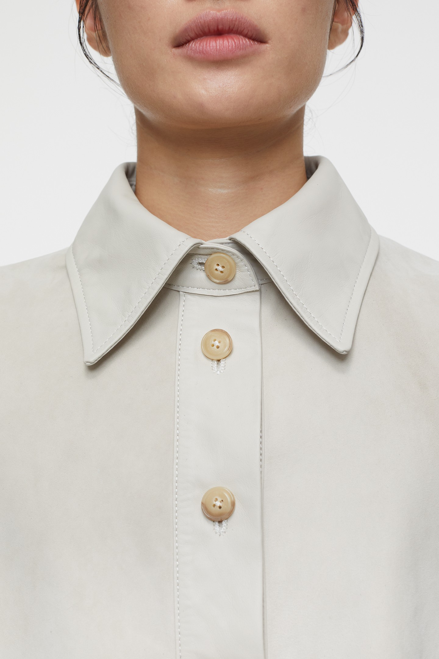 LEATHER DRESS LIMESTONE 6