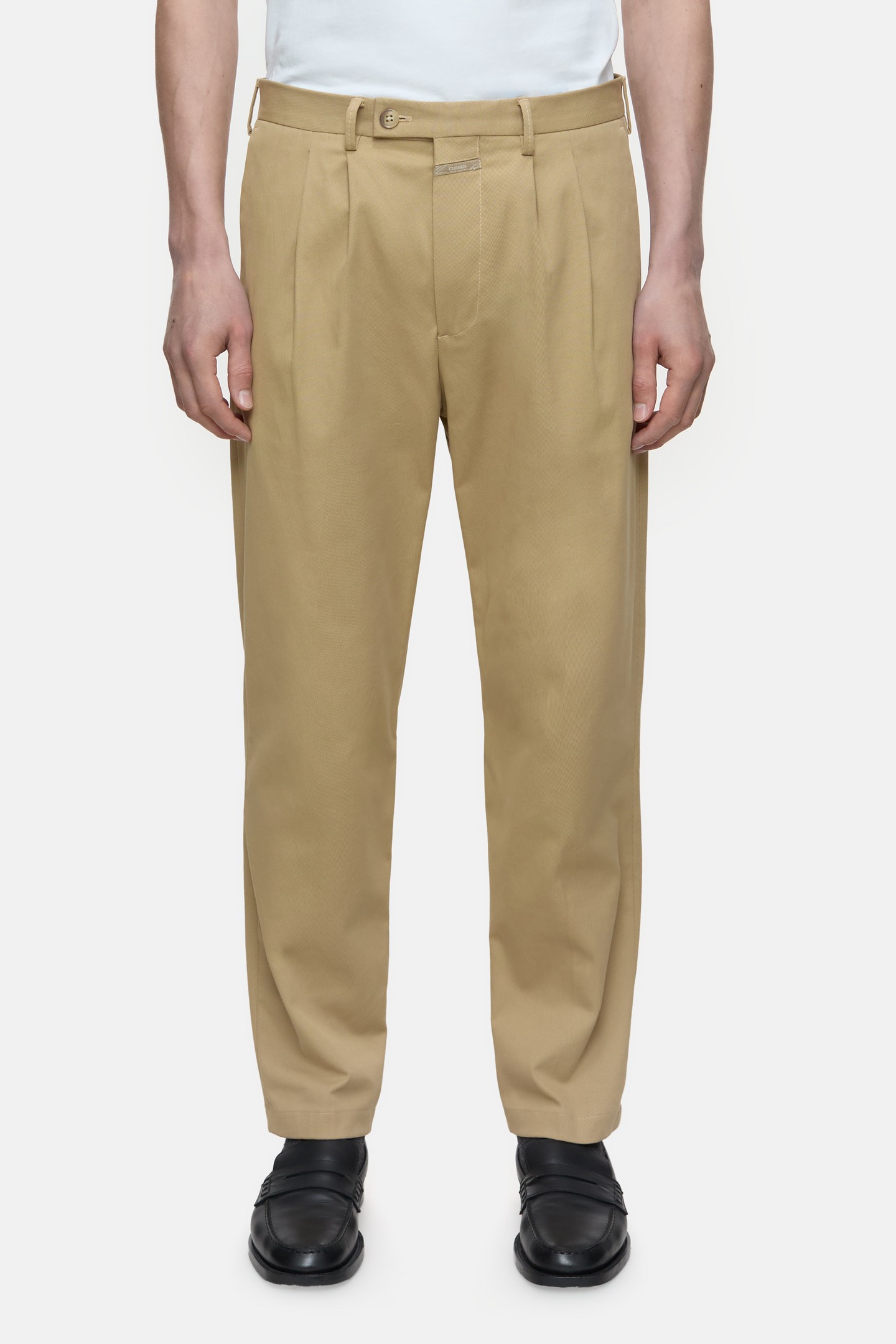 BERGEN TAPERED PANTS TAUPE BEIGE 5