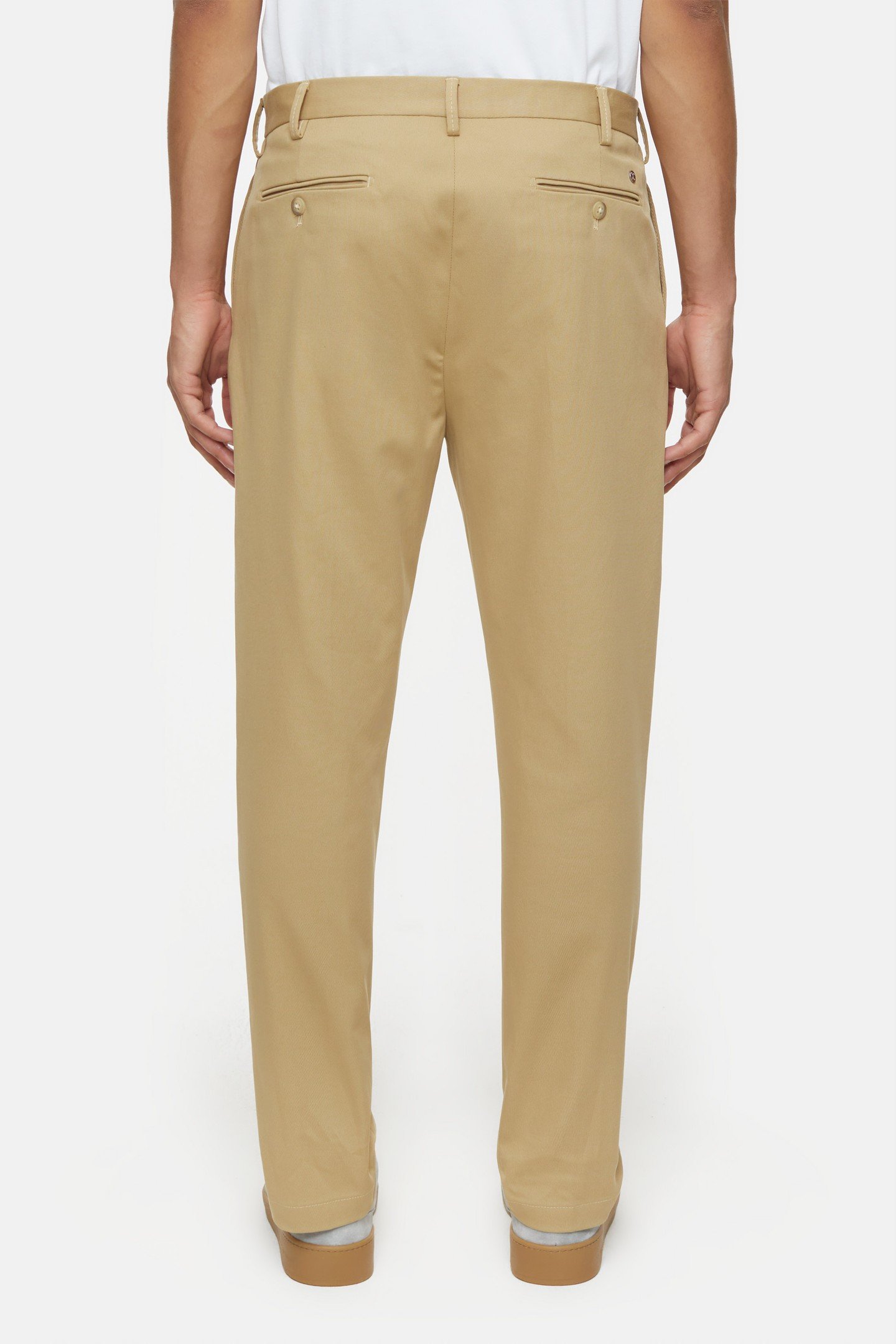 BERGEN TAPERED PANTS TAUPE BEIGE 4