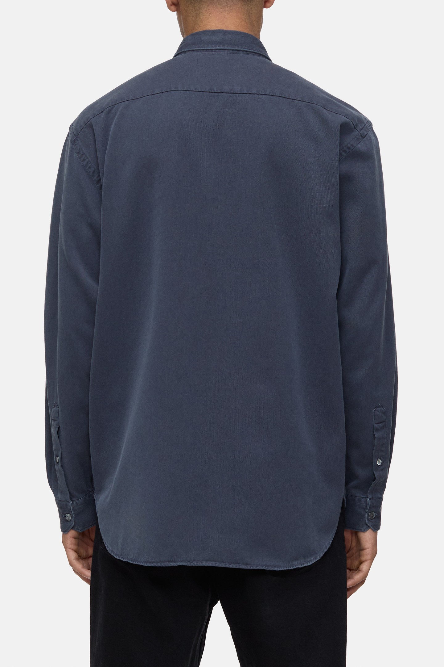 FORMAL ARMY SHIRT & BLOUSES SMOKEY BLUE 3