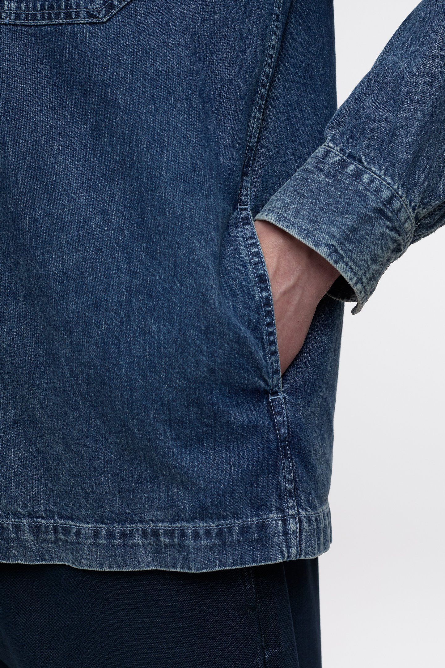 ZIPPED SHIRT & BLOUSES LIGHT BLUE 9