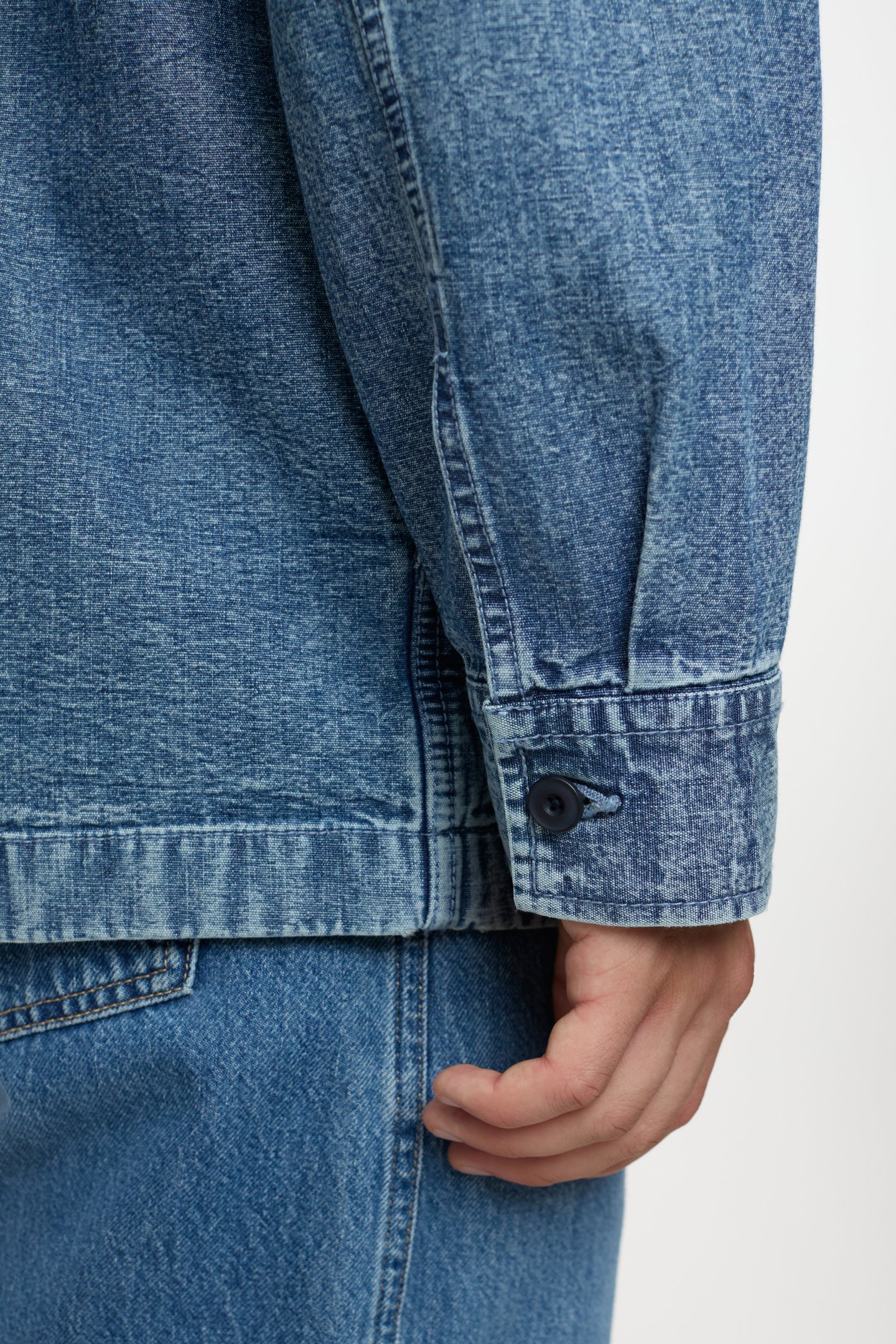 ZIPPED SHIRT & BLOUSES LIGHT BLUE 10