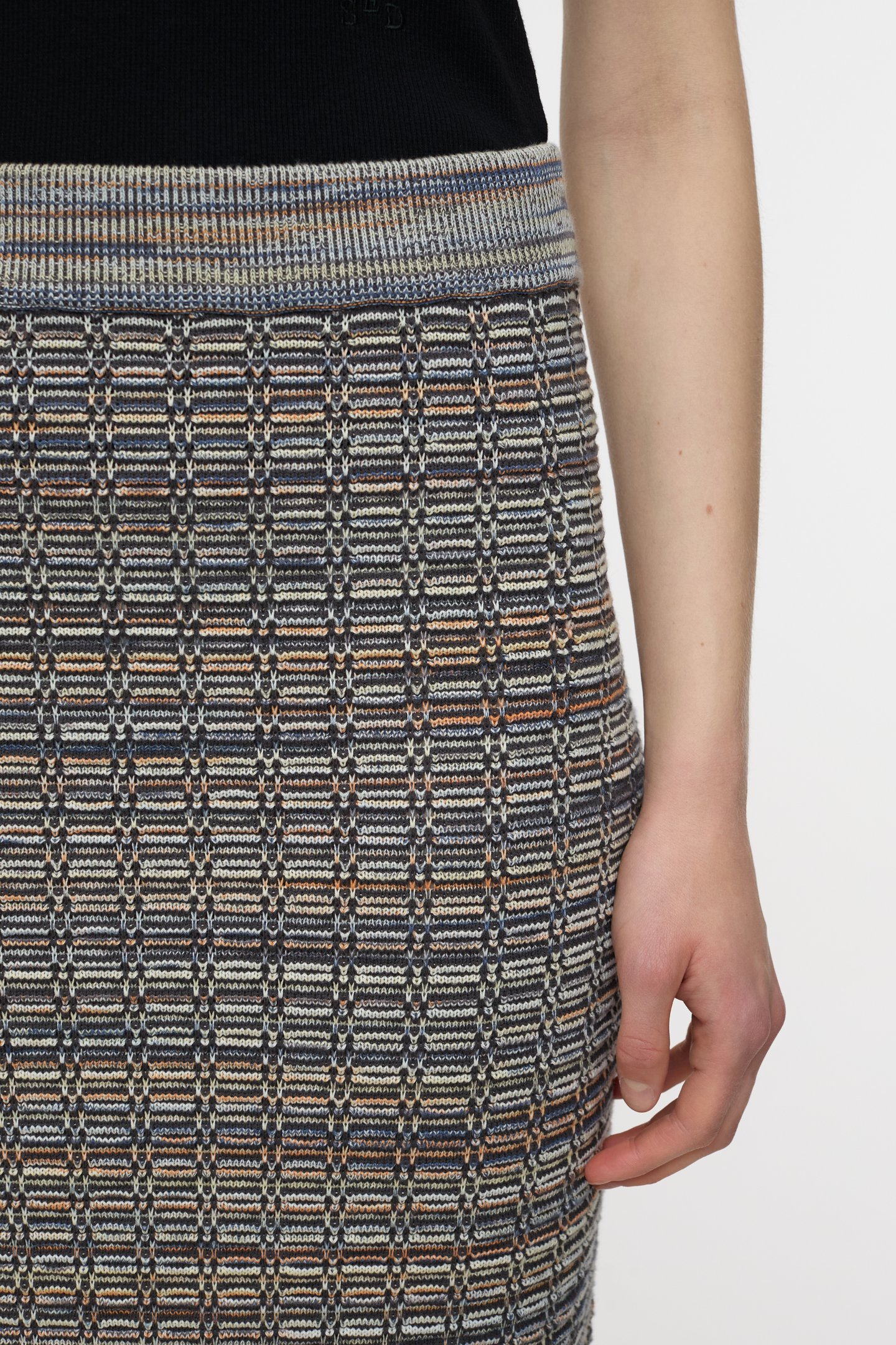 SLIM TUBE SKIRT HERITAGE GREY 7