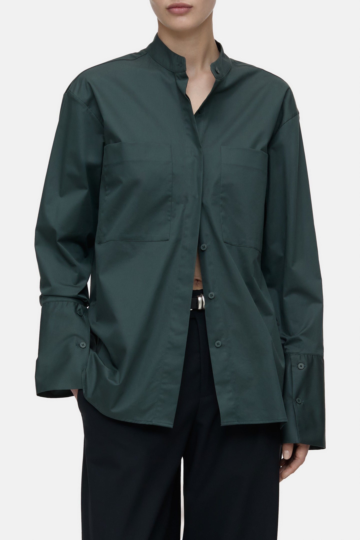 TWO POCKET SHIRT & BLOUSES PINI GREEN 6
