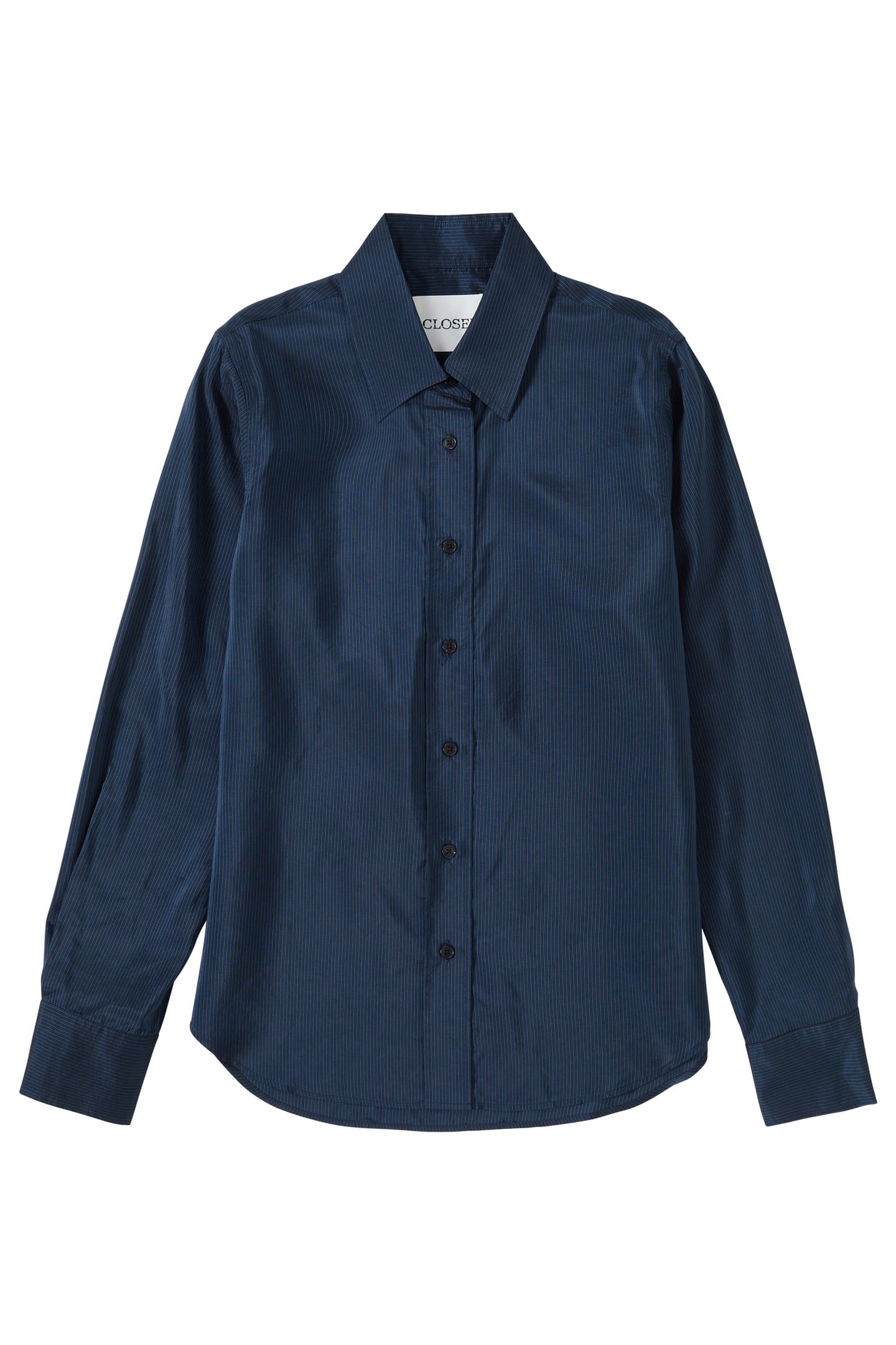 STRAIGHT FITTED SHIRT & BLOUSES SPACE BLUE 1