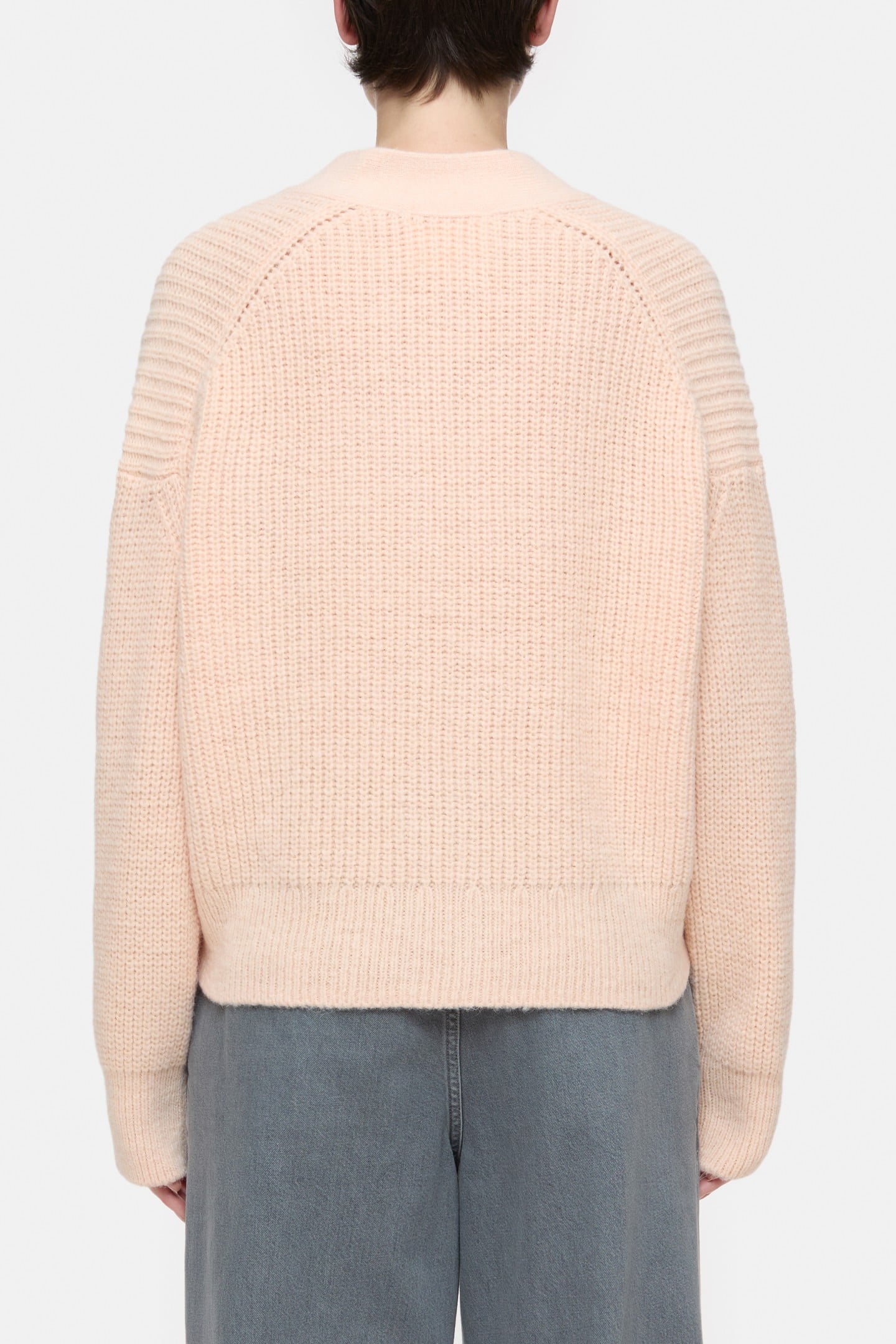 BOXY CARDIGAN KNITS ALBICOCCA 2