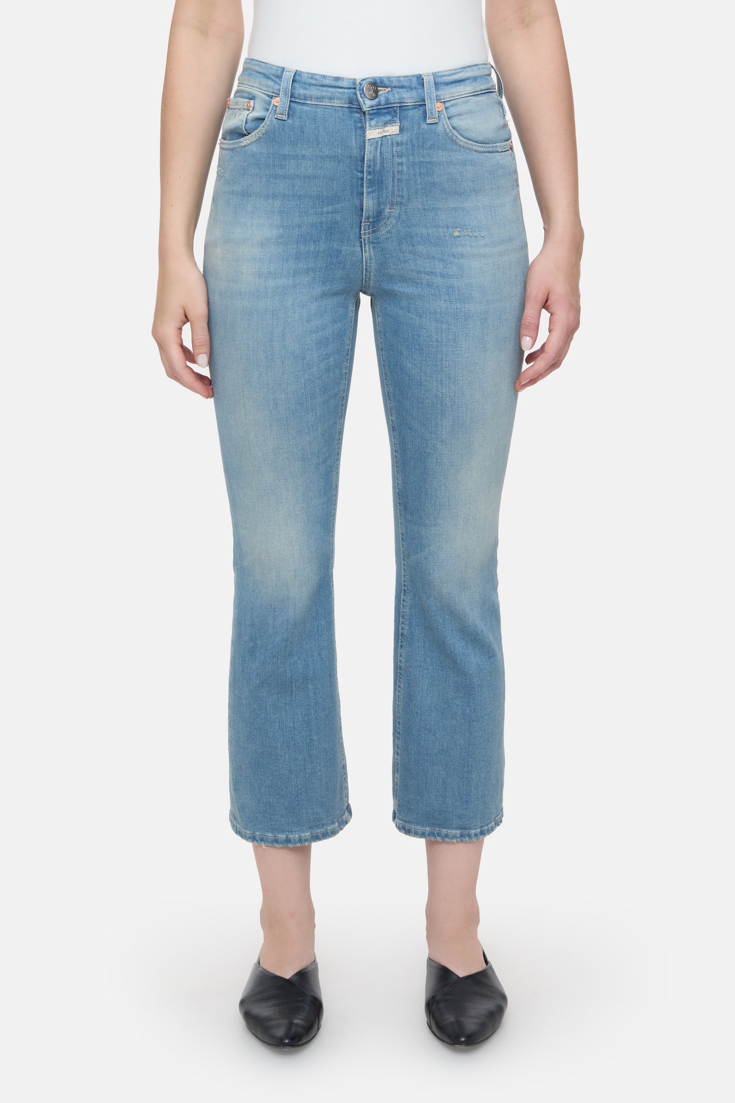 Closed Hi-sun Jeans Light Blue Maat: W25L32 | Straight Jeans Outlet | Dames | Blauw