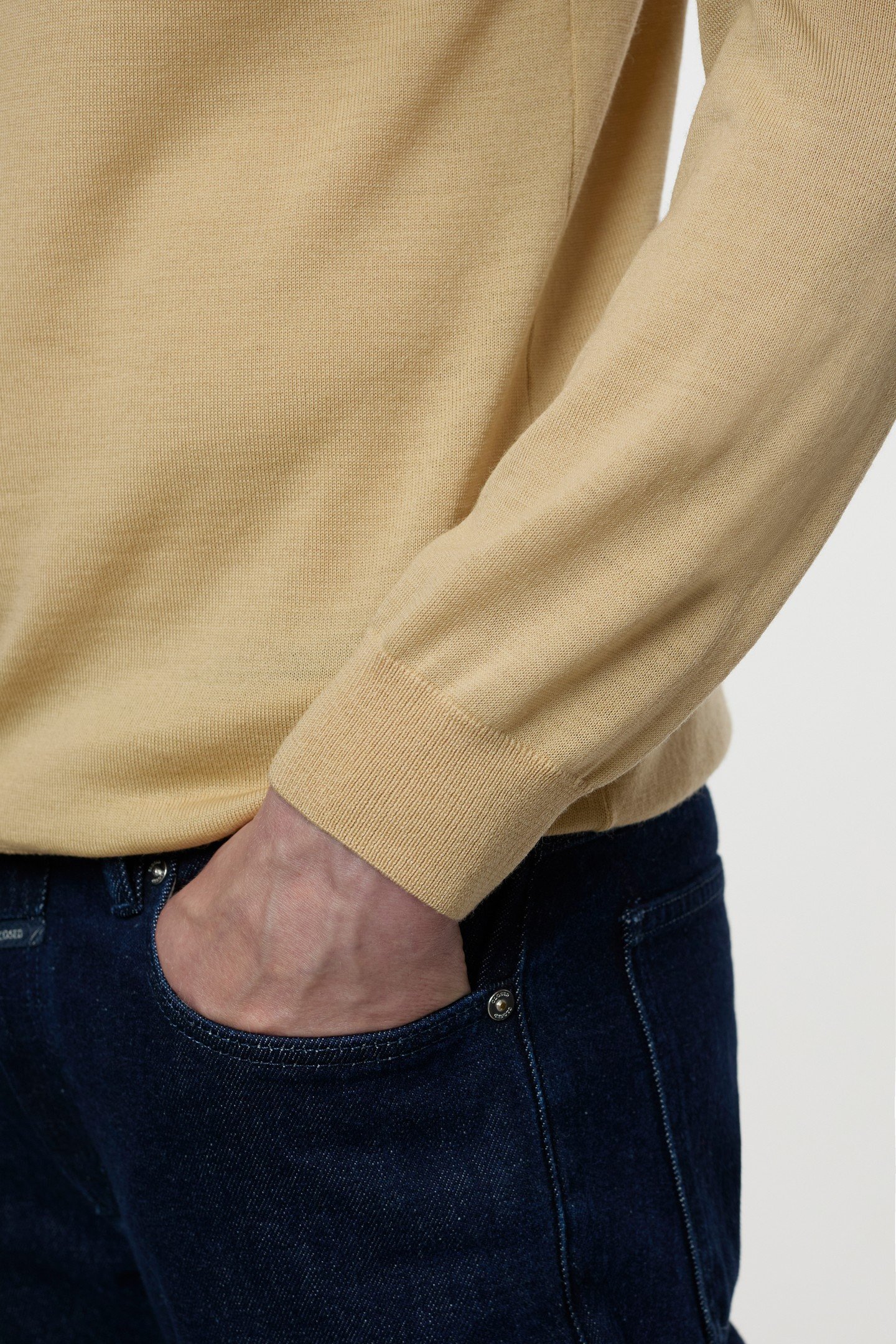 TURTLE-NECK JUMPER KNITS PEANUTBUTTER 4