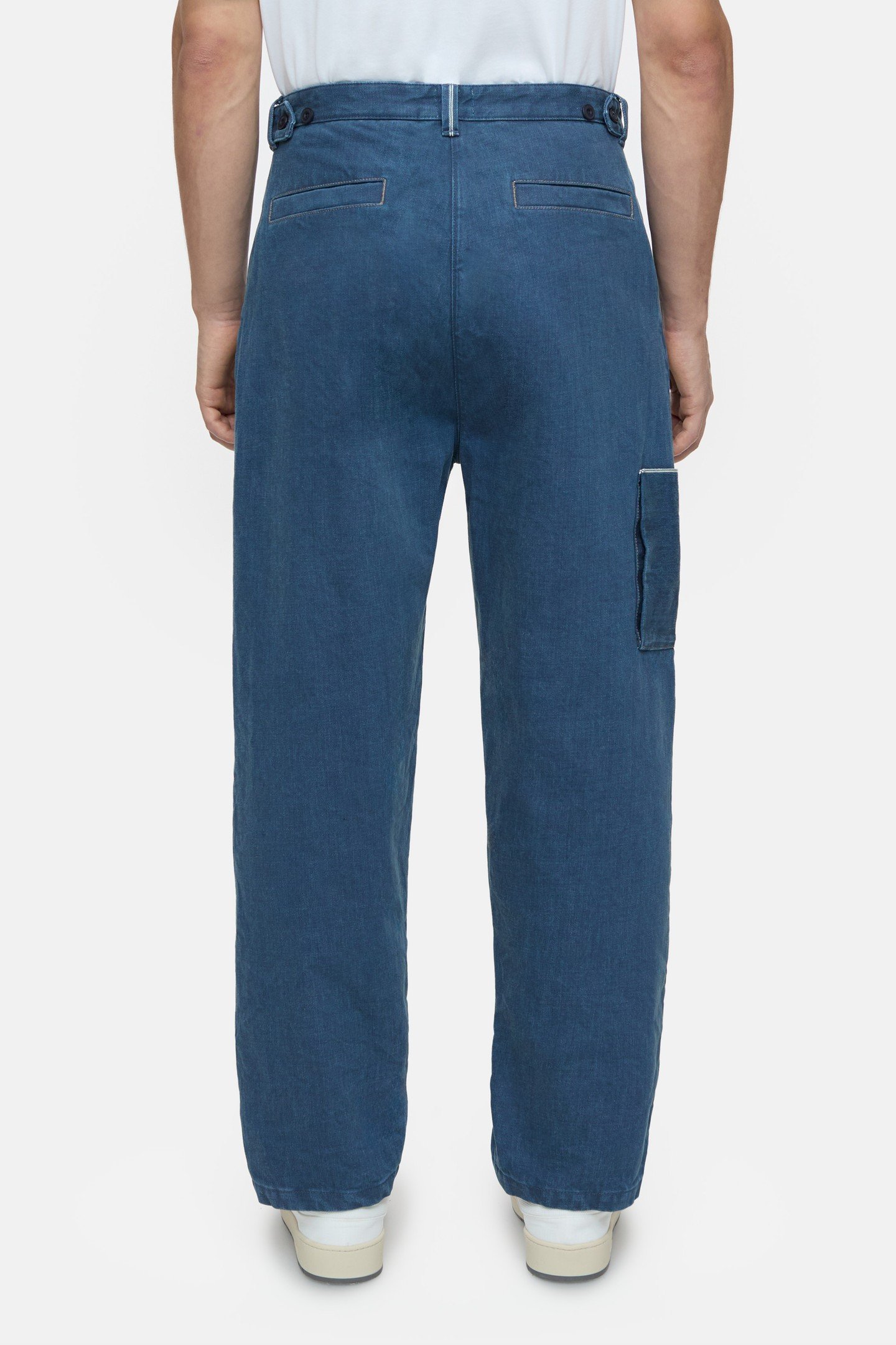 DOVER TAPERED JEANS MID BLUE 2