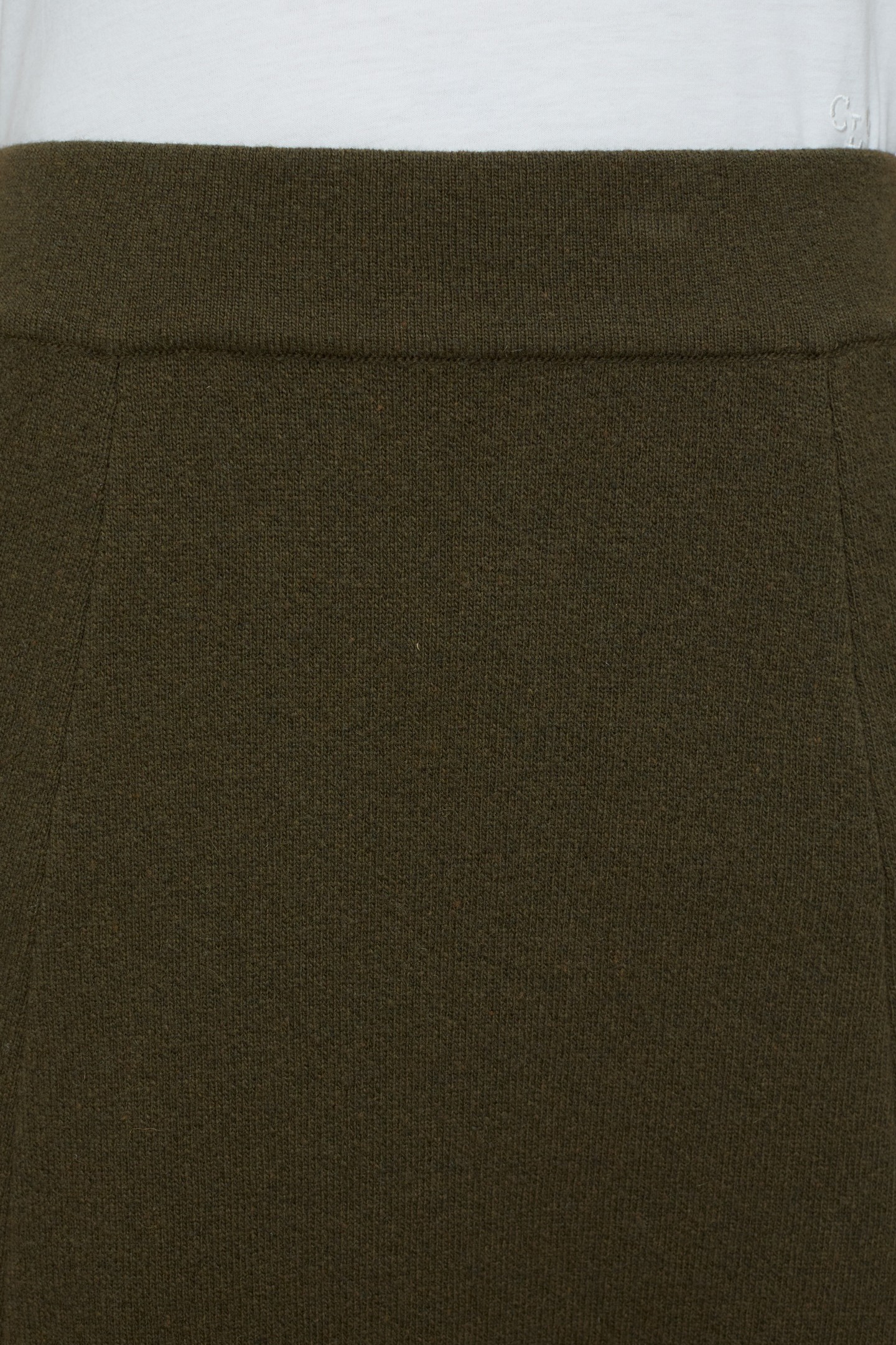 KNIT SKIRT A-LINE SKIRTS VER GREEN 3