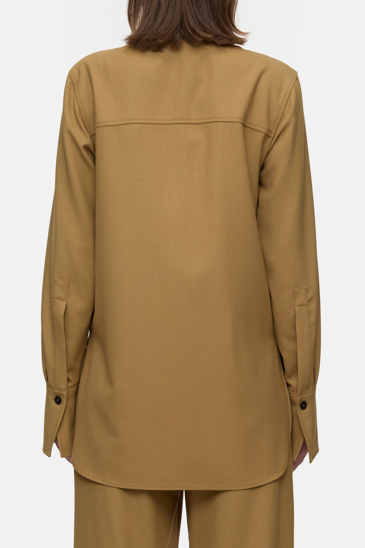 FITTED UTILITY SHIRT & BLOUSES TULLAMORE BROWN 2