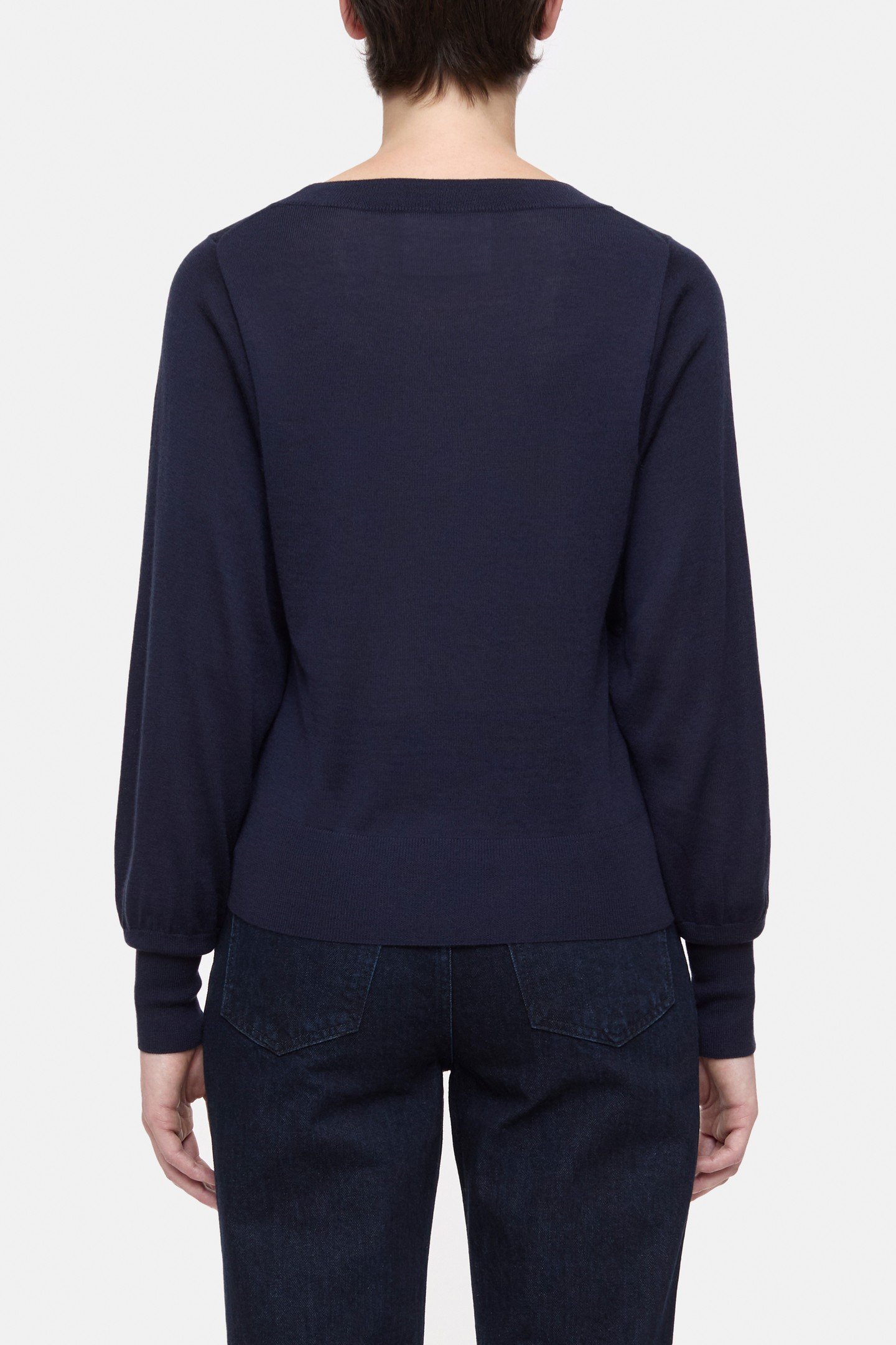 MOCK NECK LONG SLEEVE KNITS DARK NIGHT 2