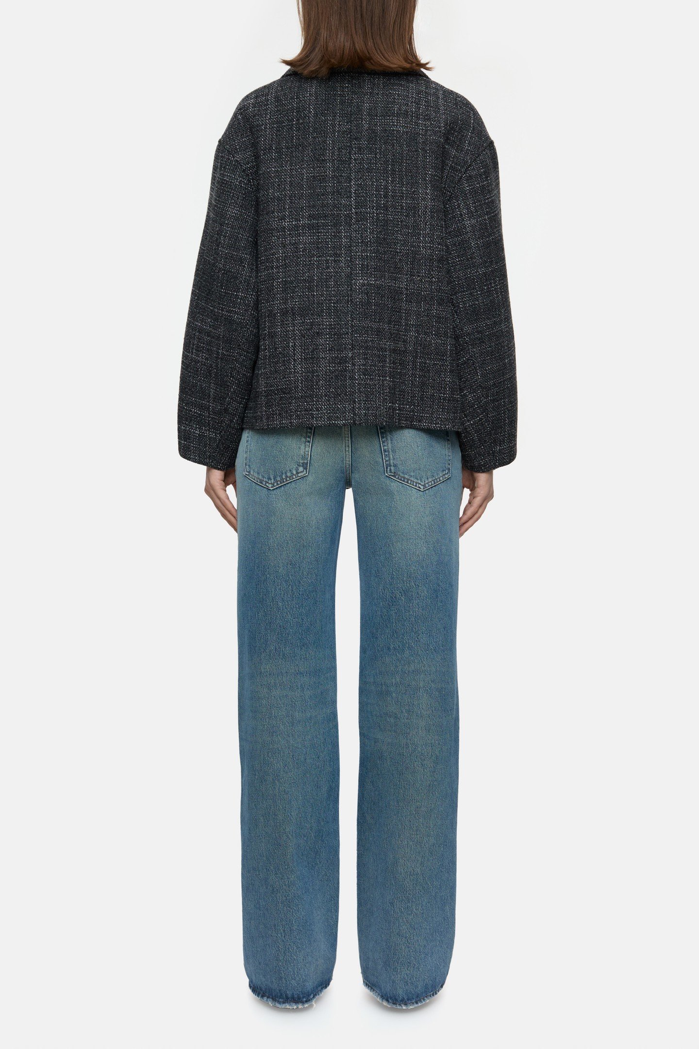 CROPPED JACKET BLACK 3