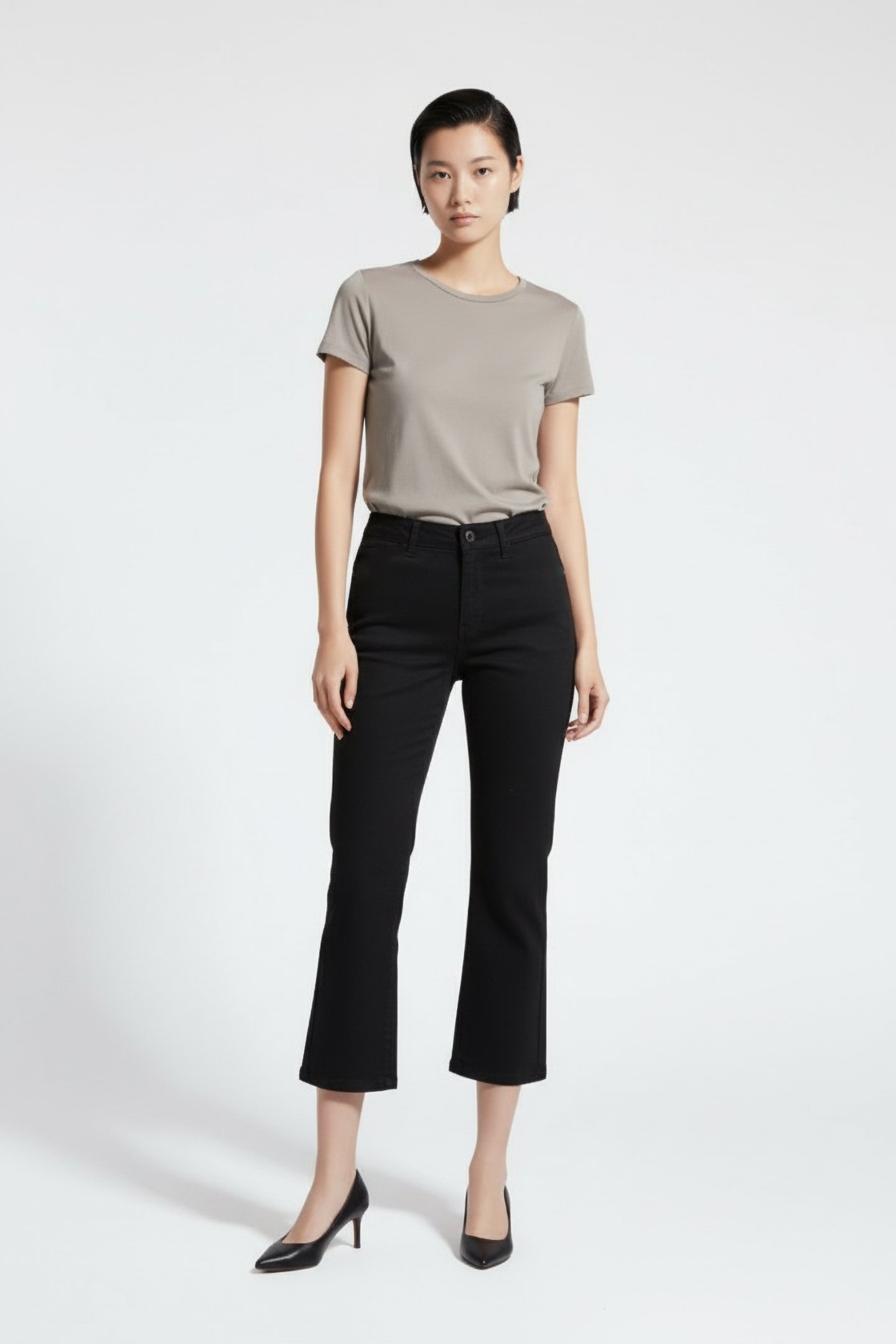 JEANS-HOSE BLACK DENIM 1