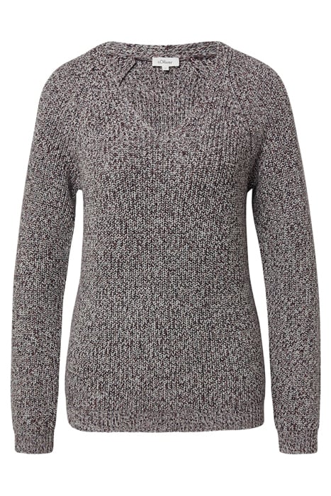 STRICKWAREN BURGENDY 3