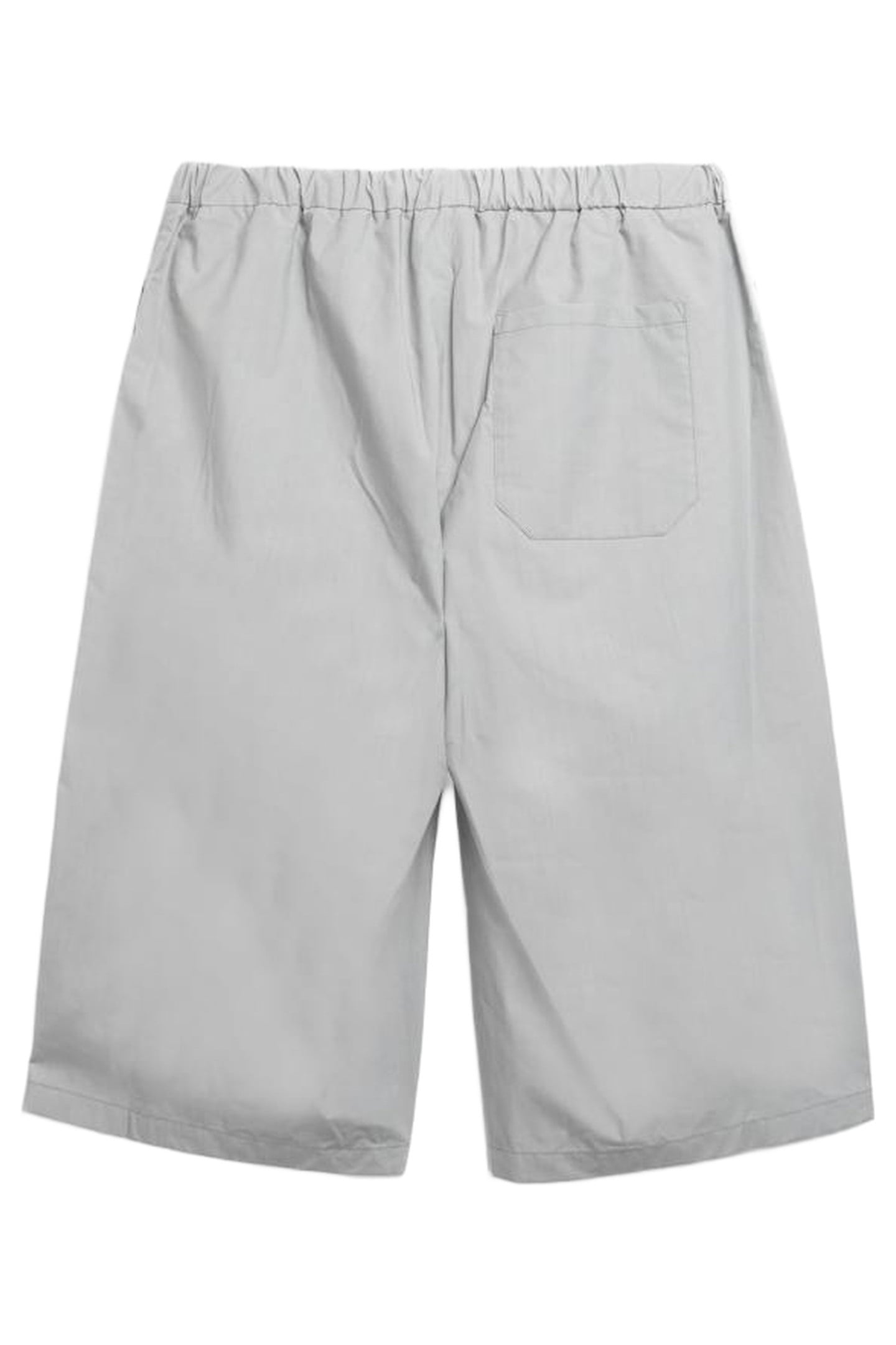 RIER – POPELINE BERMUDA SHORTS GREY 2