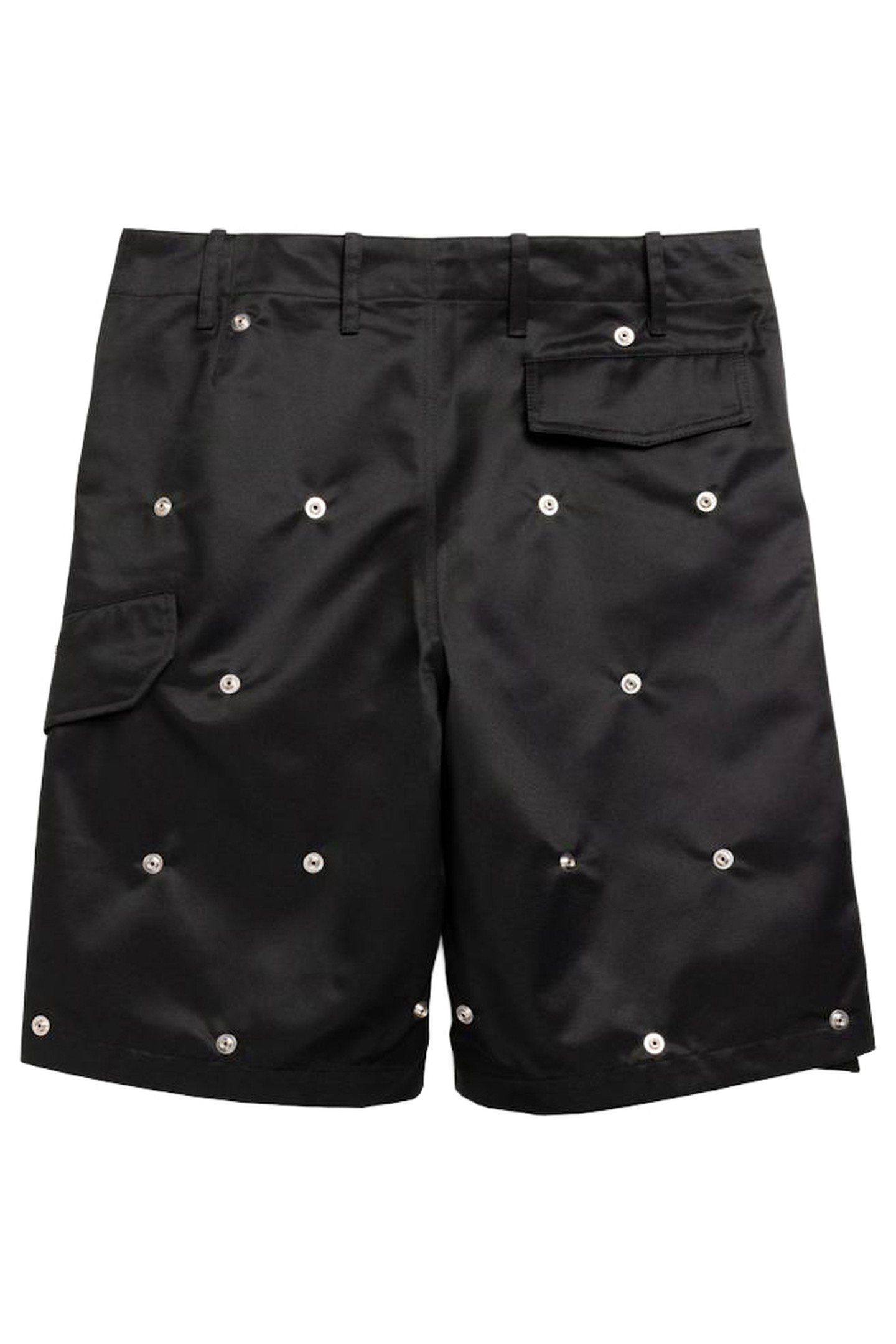 OLLY SHINDER – GARDINER SHORTS WITH STUDS BLACK 2