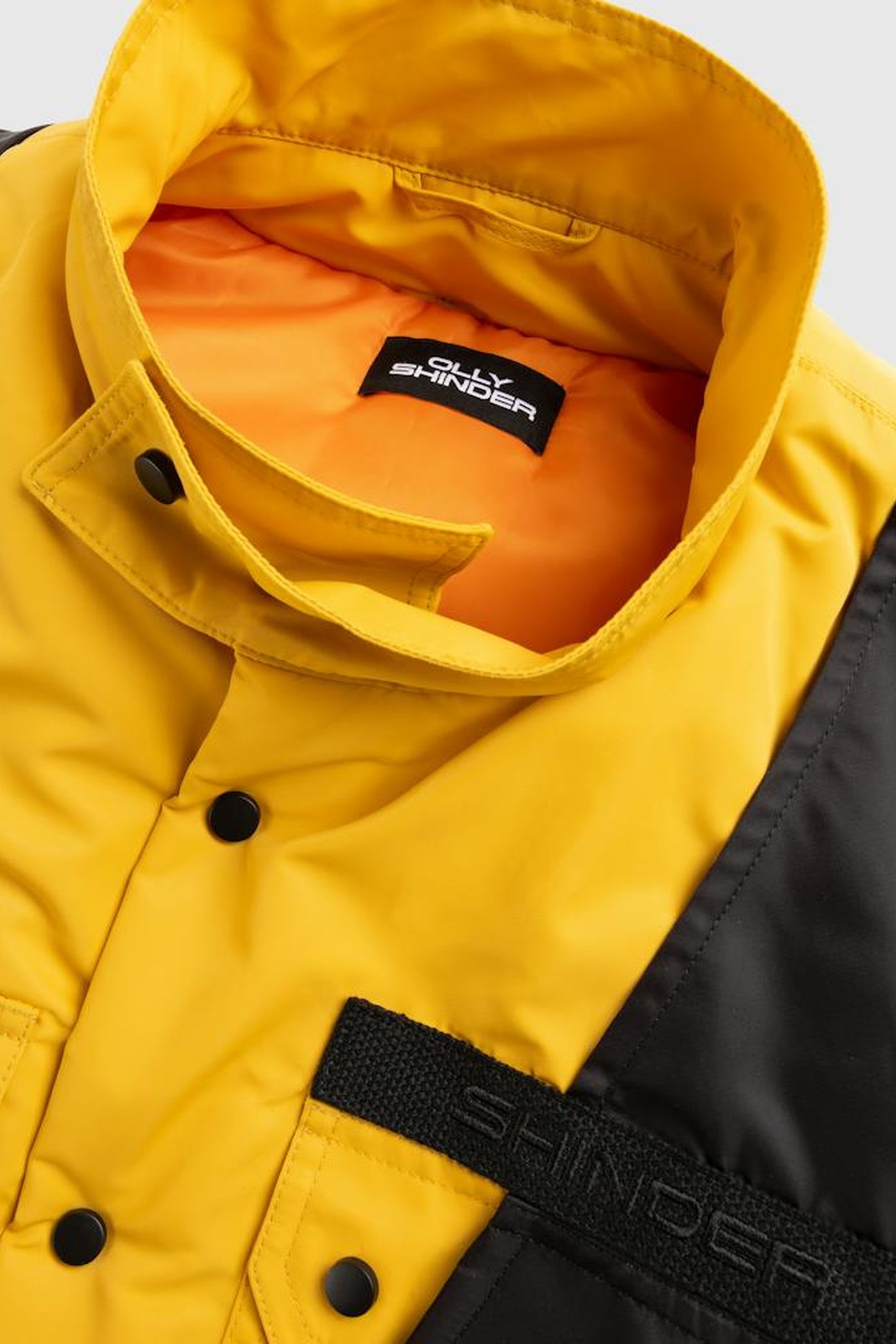 OLLY SHINDER – HYBRID WORLD SERVICE BOMBER JACKET BLACK 5