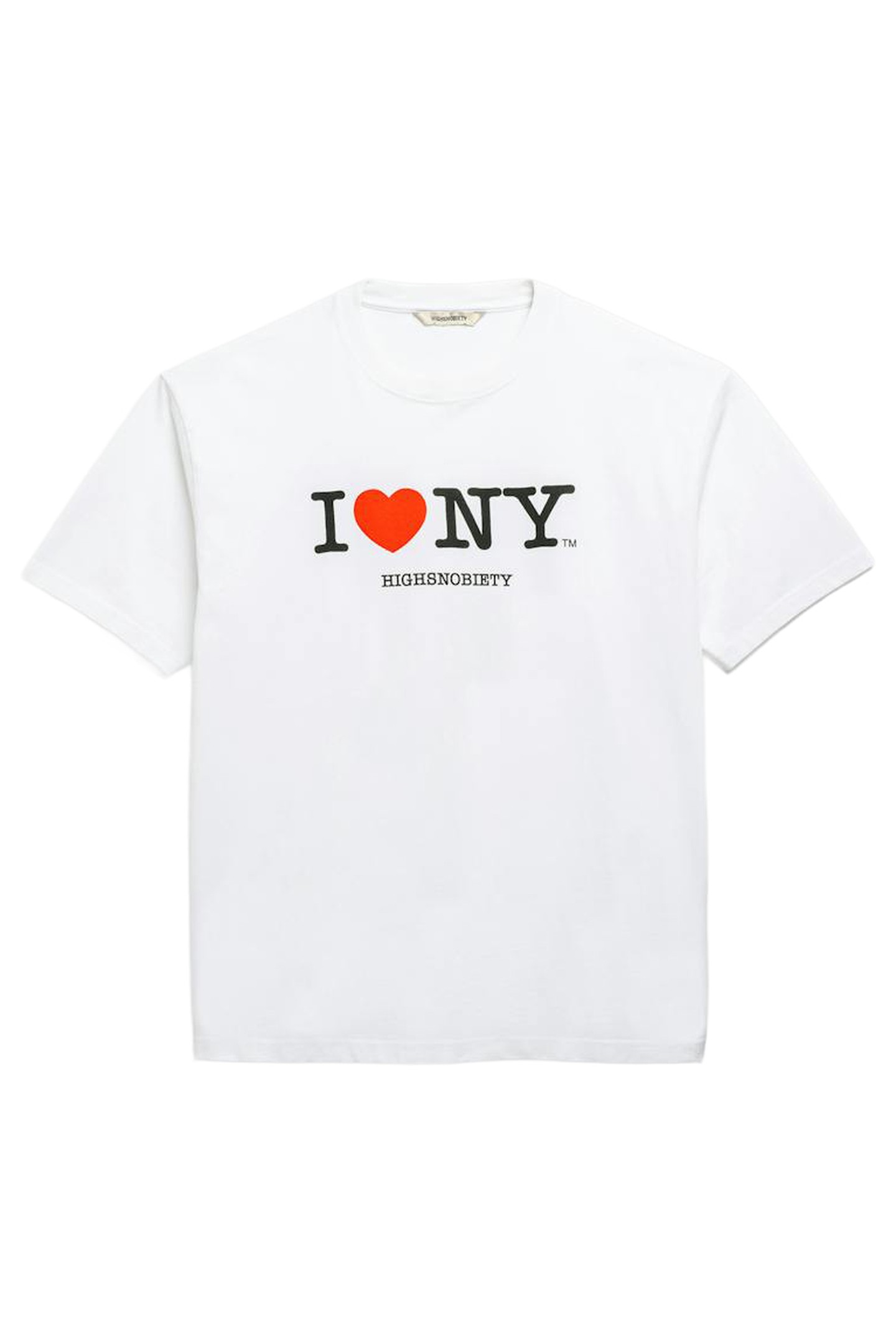 I LOVE NY® X HIGHSNOBIETY – SHORT SLEEVE WHITE 3
