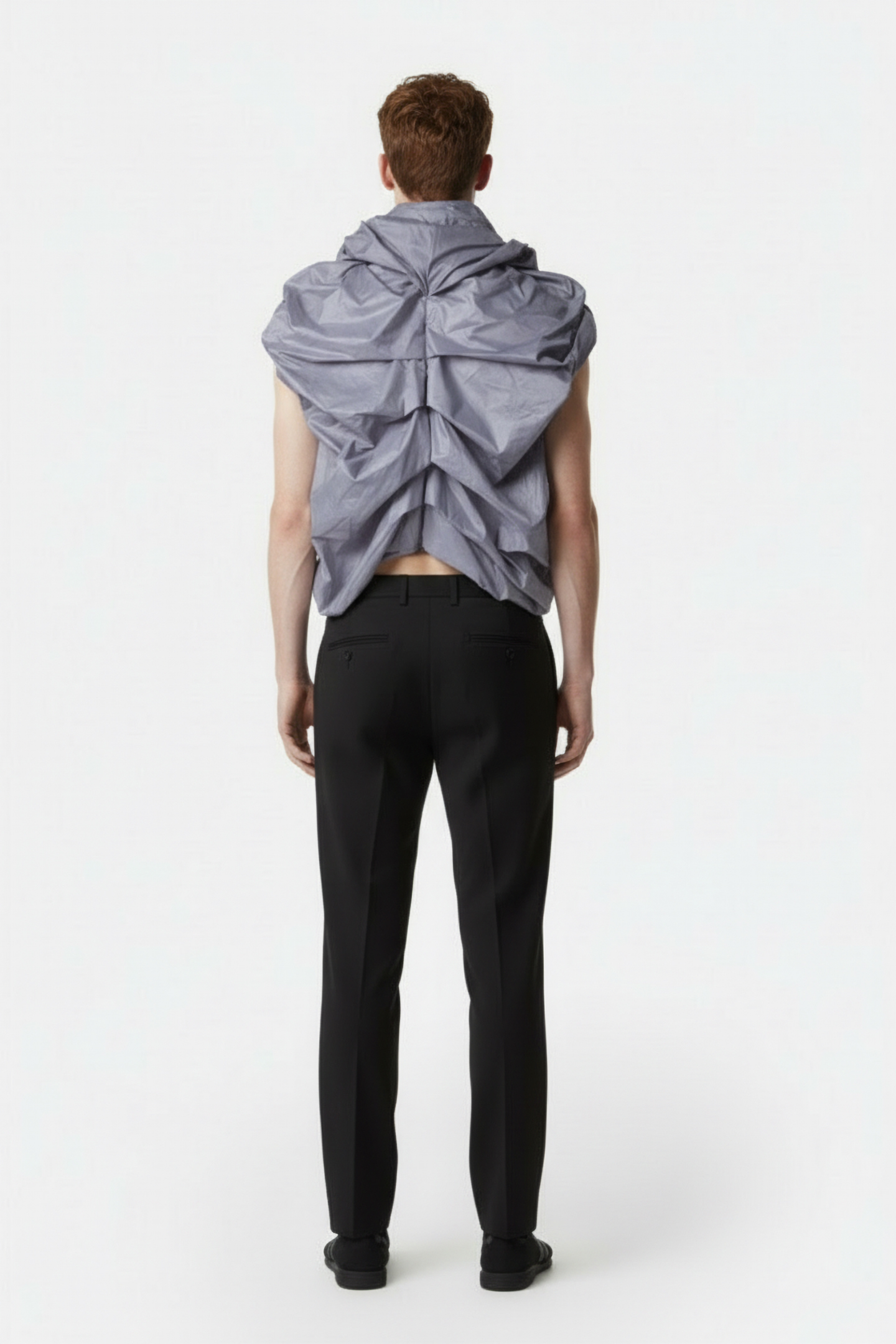 ETRE – NYLON SHIRT LIGHT BLUE/GREY 2