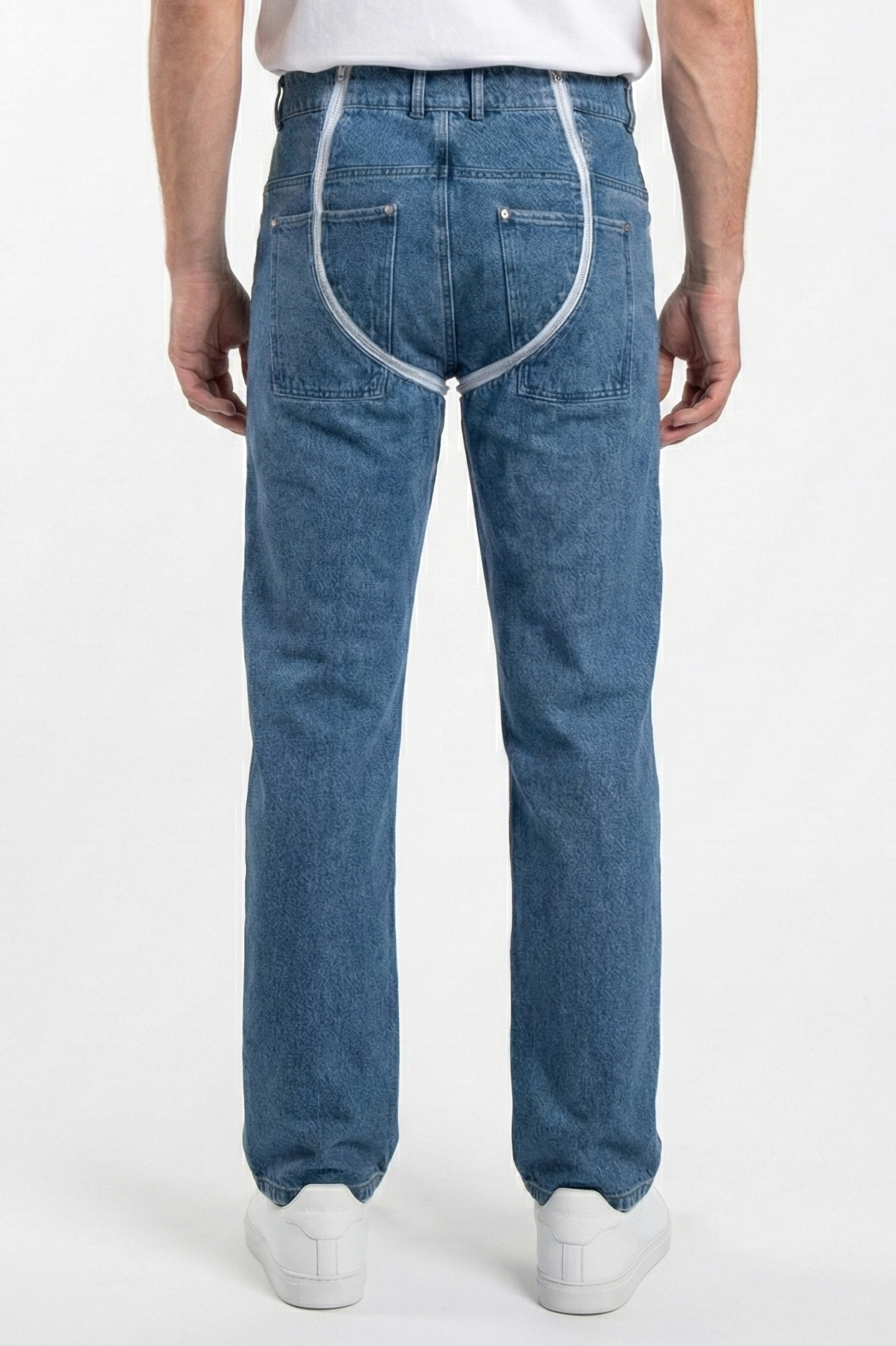 GMBH – UNISEX LATA DENIM TROUSERS BLUE 2