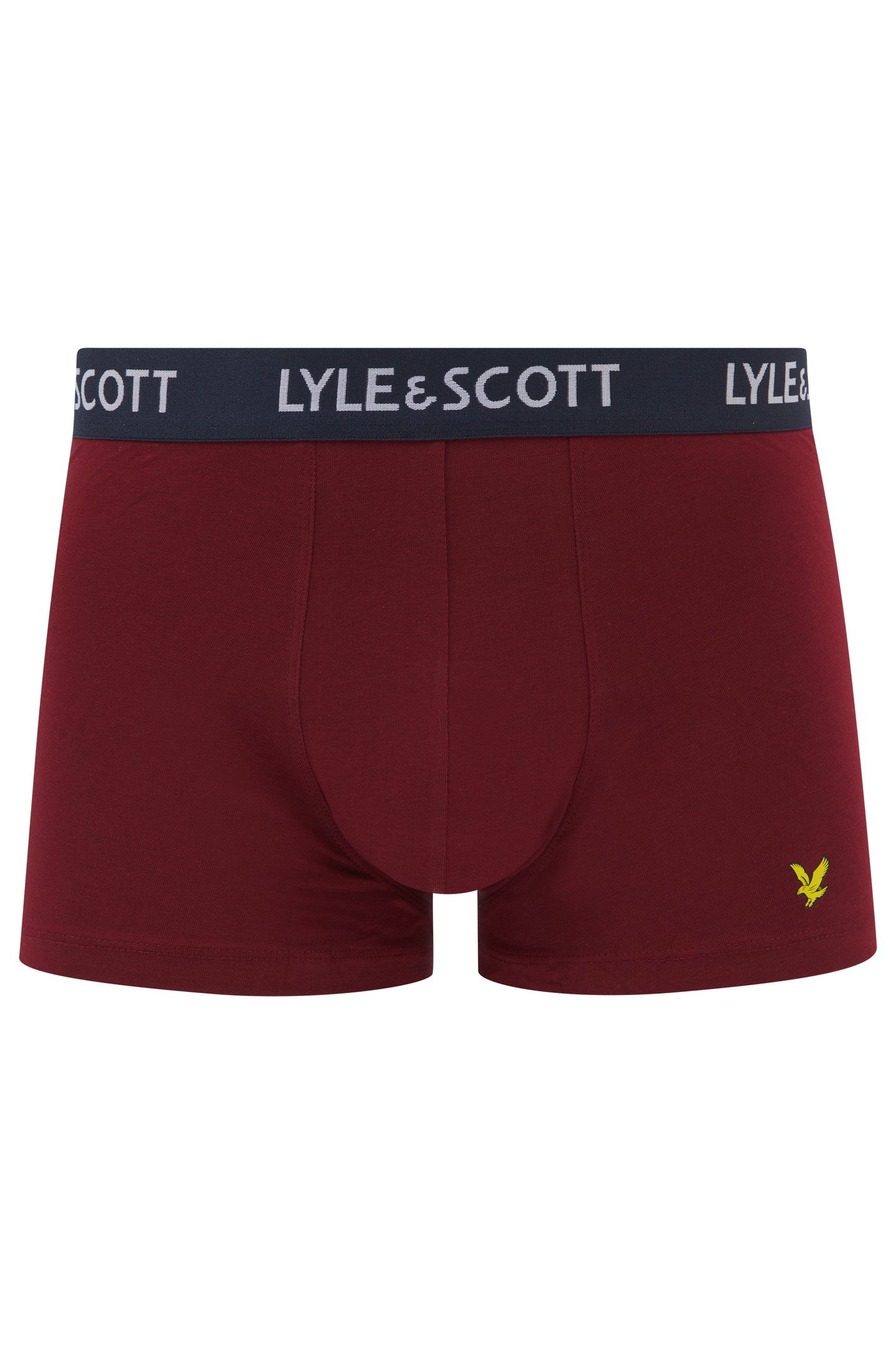 MILLER 5 PACK TRUNKS PEACOAT/RUBY WINE/GRANITE GREY/BLUE HOR 5