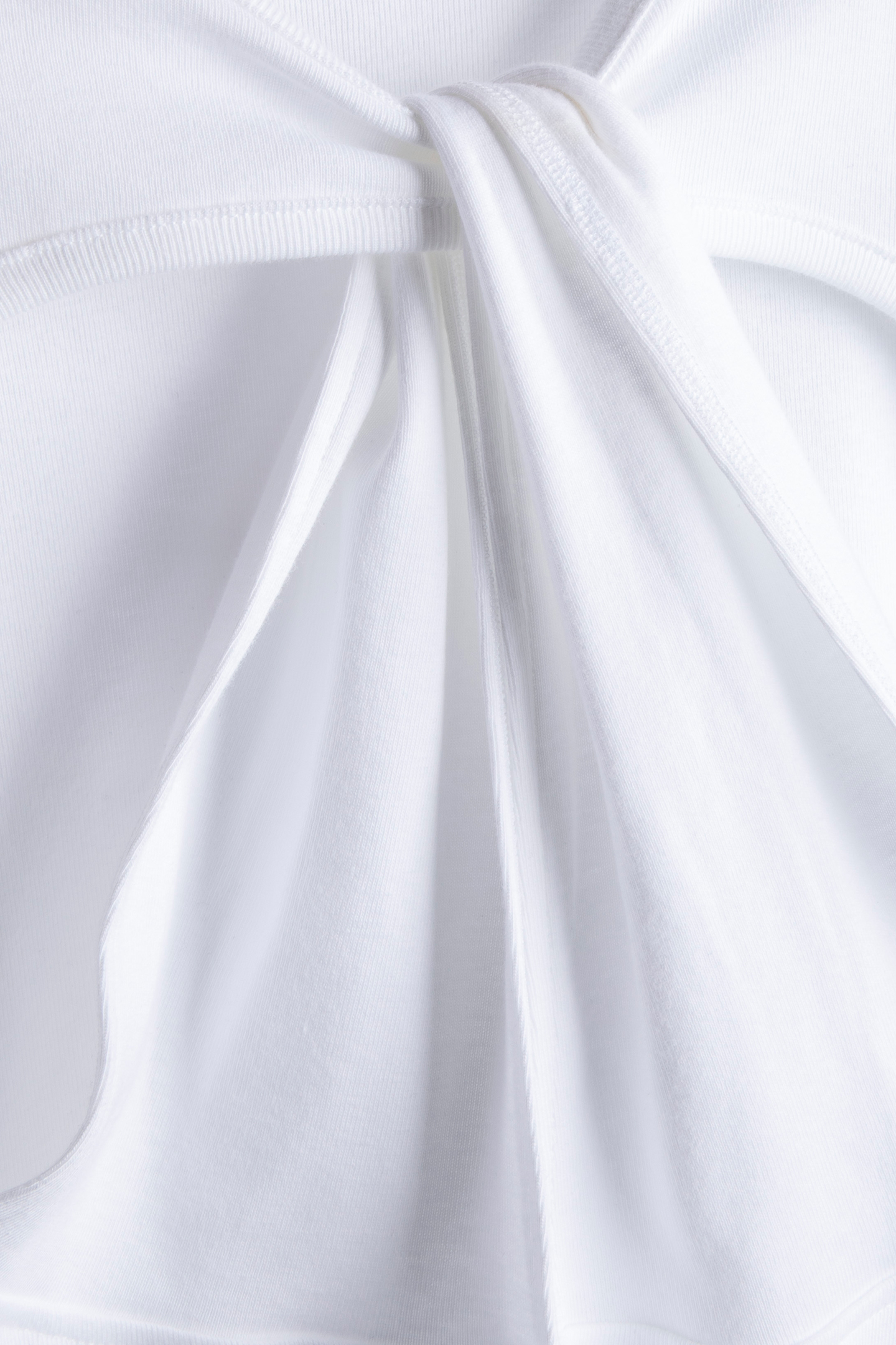 COPERNI – CUT-OUT BABY TEE WHITE 4