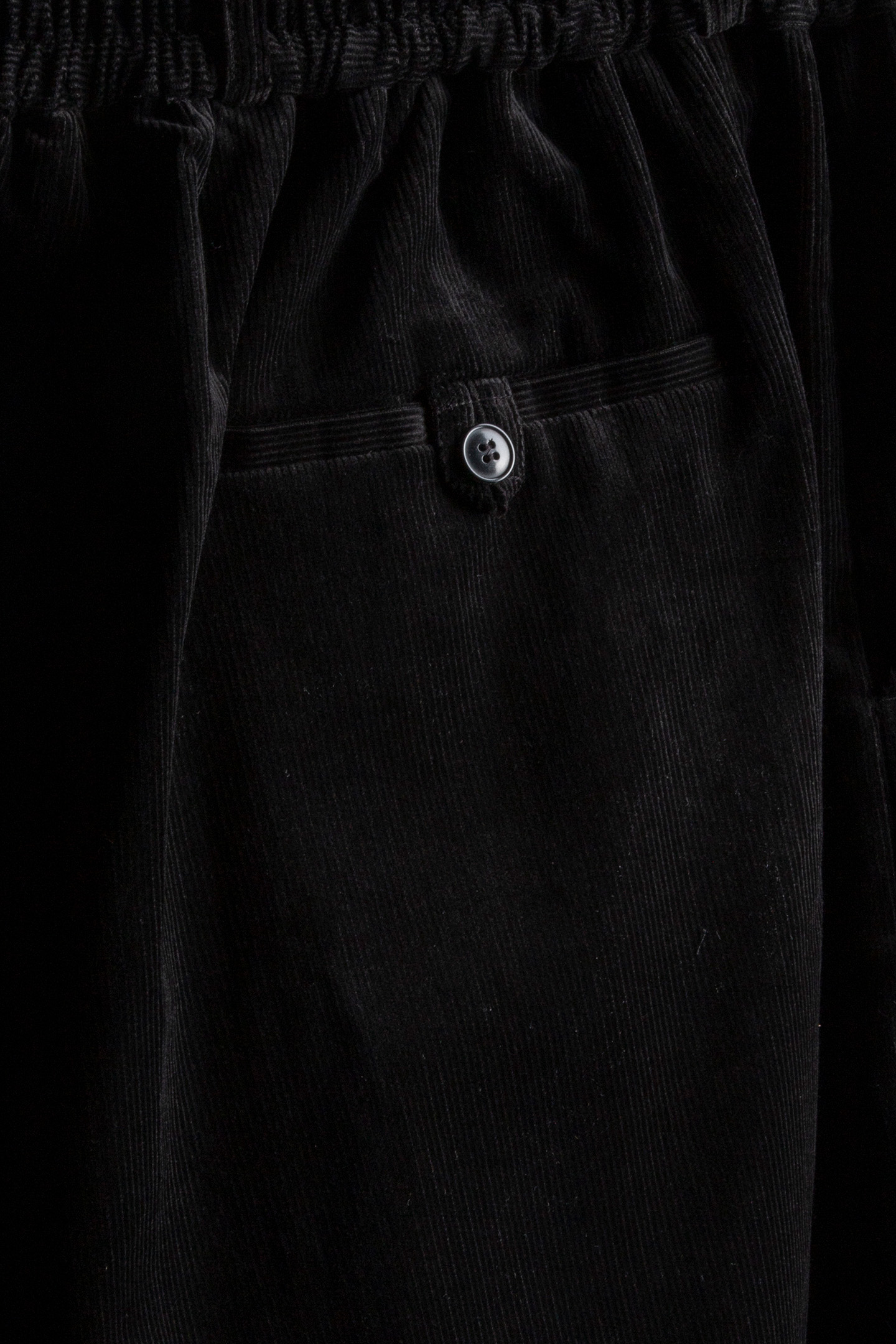 MARTINE ROSE – EXTREME WIDE LEG TAILORED TROUSER BLACK 3