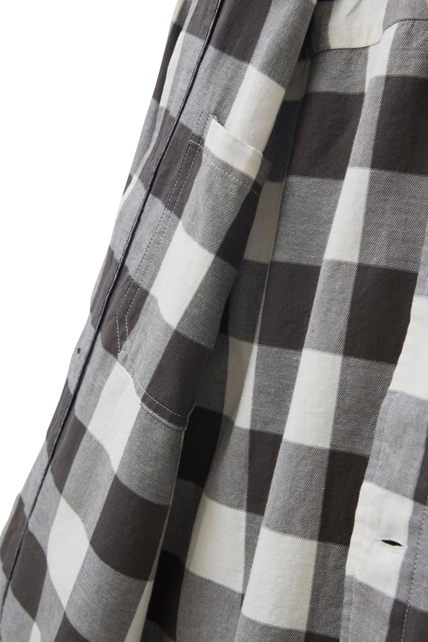 BUFFALO TWILL CHECK SHIRT MID RED 8