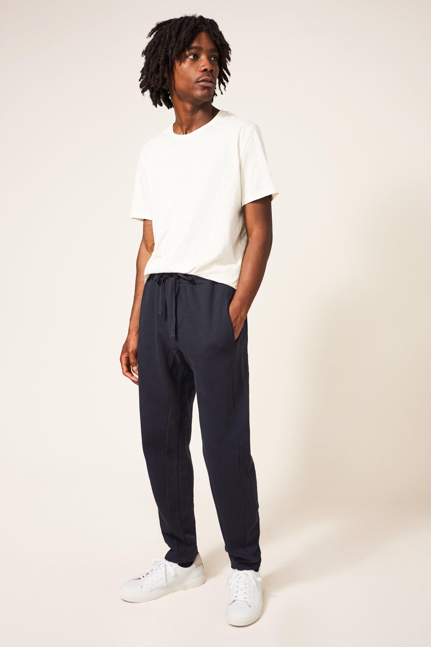 ASH JOGGER BOTTOM PURE BLACK 1