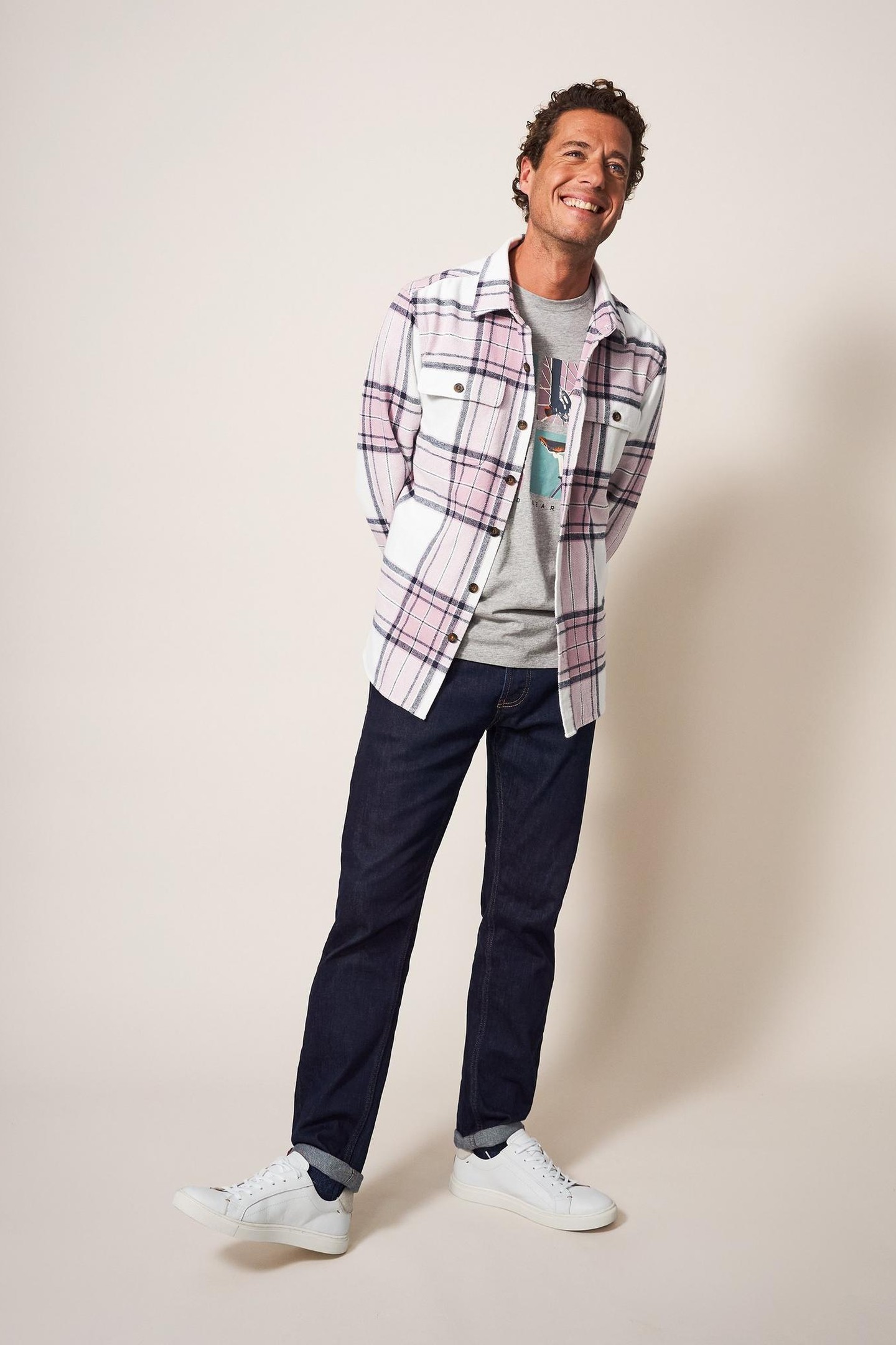 FIXED GEAR GRAPHIC TEE GREY MARL 1