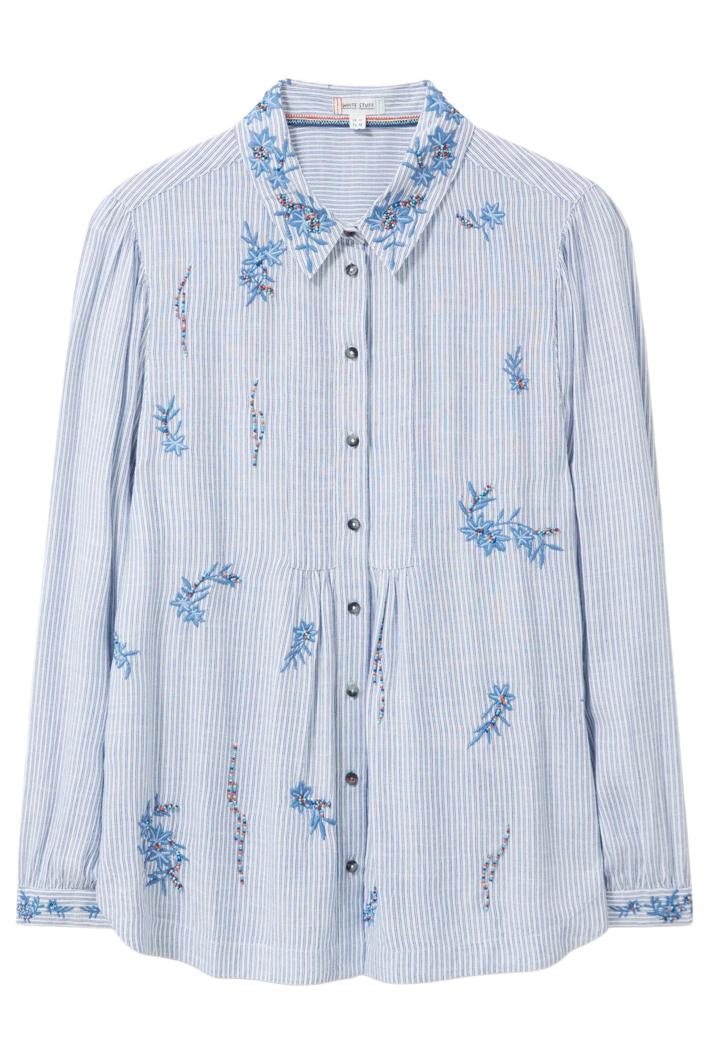 TRAILING EMBROIDERED SHIRT BLUE MULTI 3