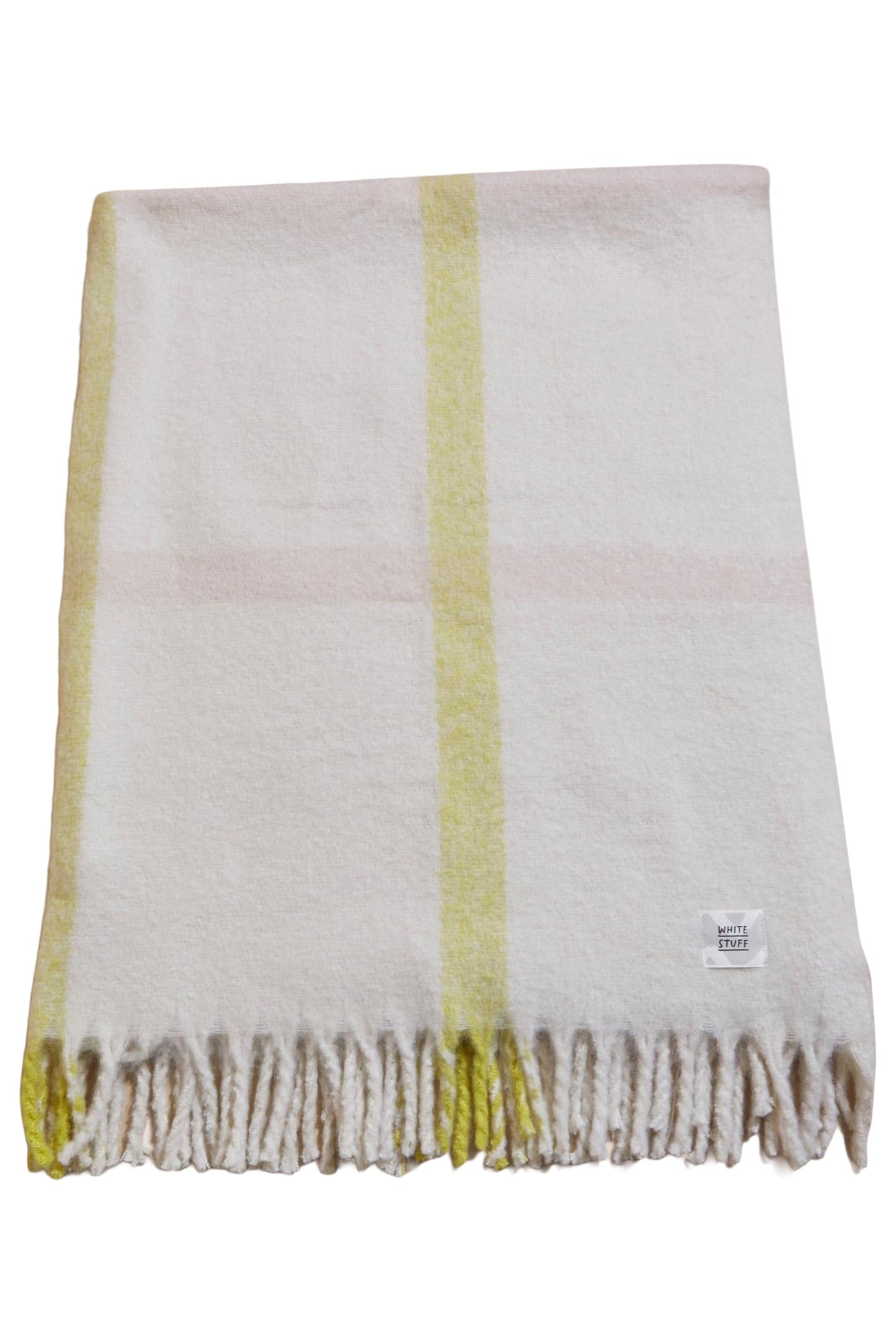 CHECK SUPERSOFT THROW NATURAL MULTI 2
