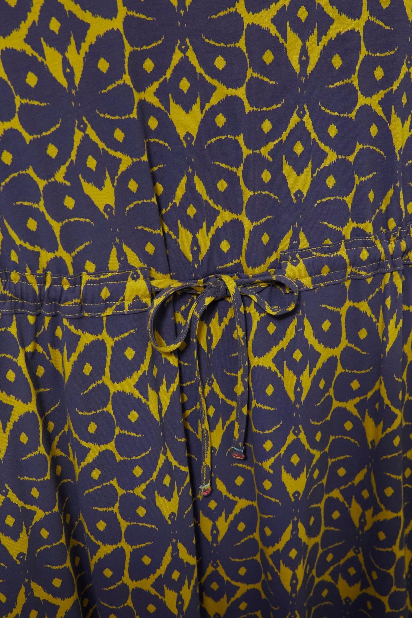 NUELLE JERSEY DRESS BLUE PRINT 4