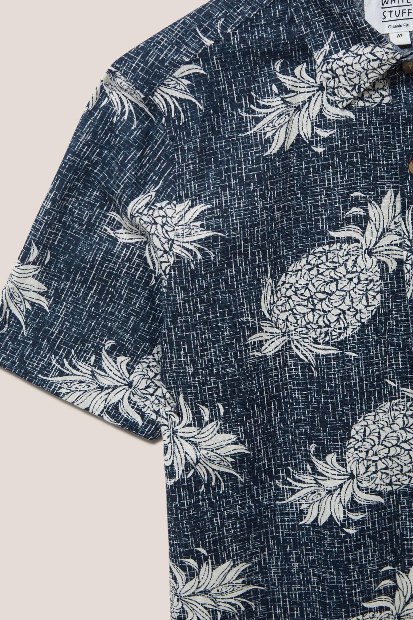 PENARE PINEAPPLE PR SS SHIRT DARK NAVY 4